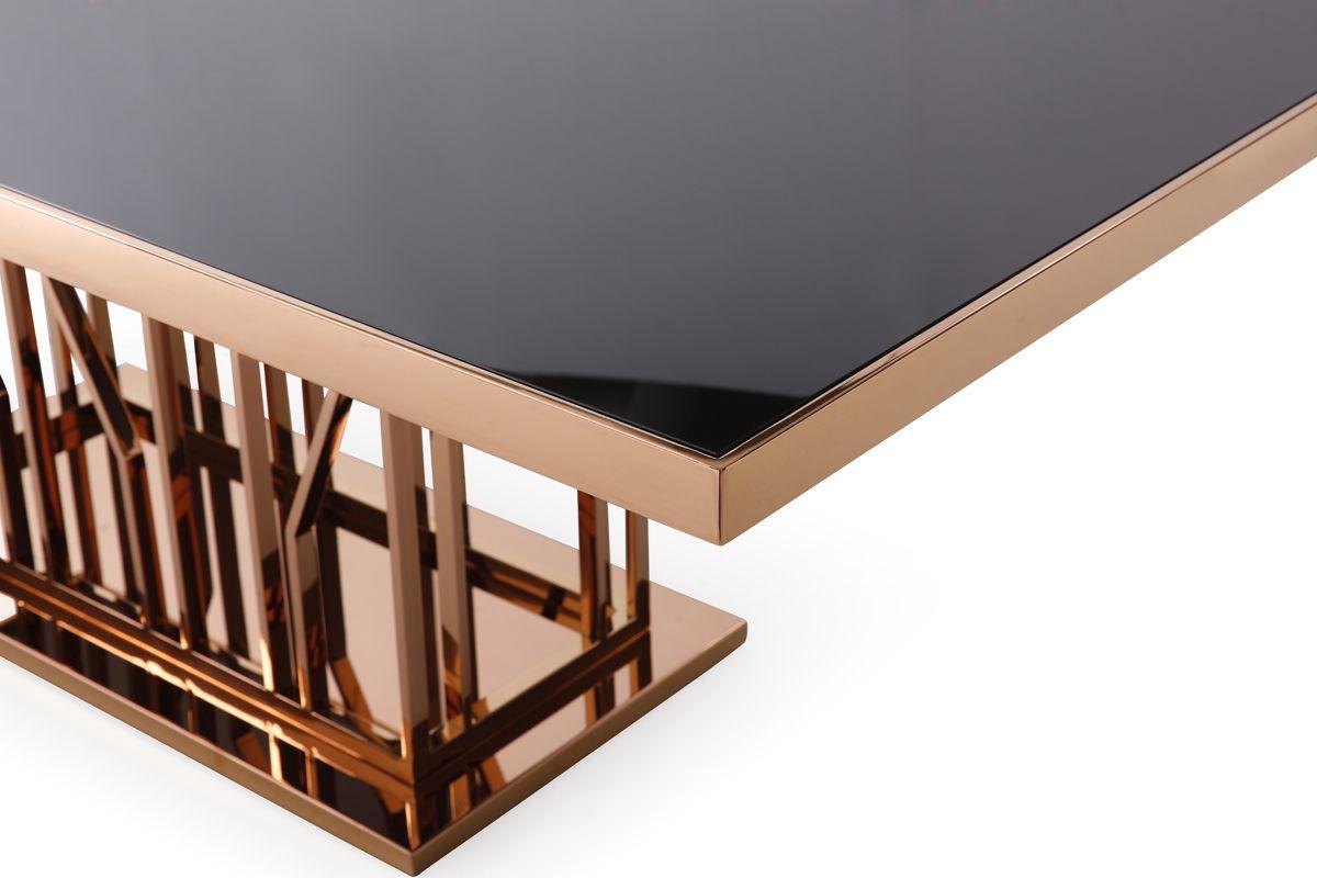 

    
VIG Furniture Marston Dining Table Gold/Black VGVCT8919-G
