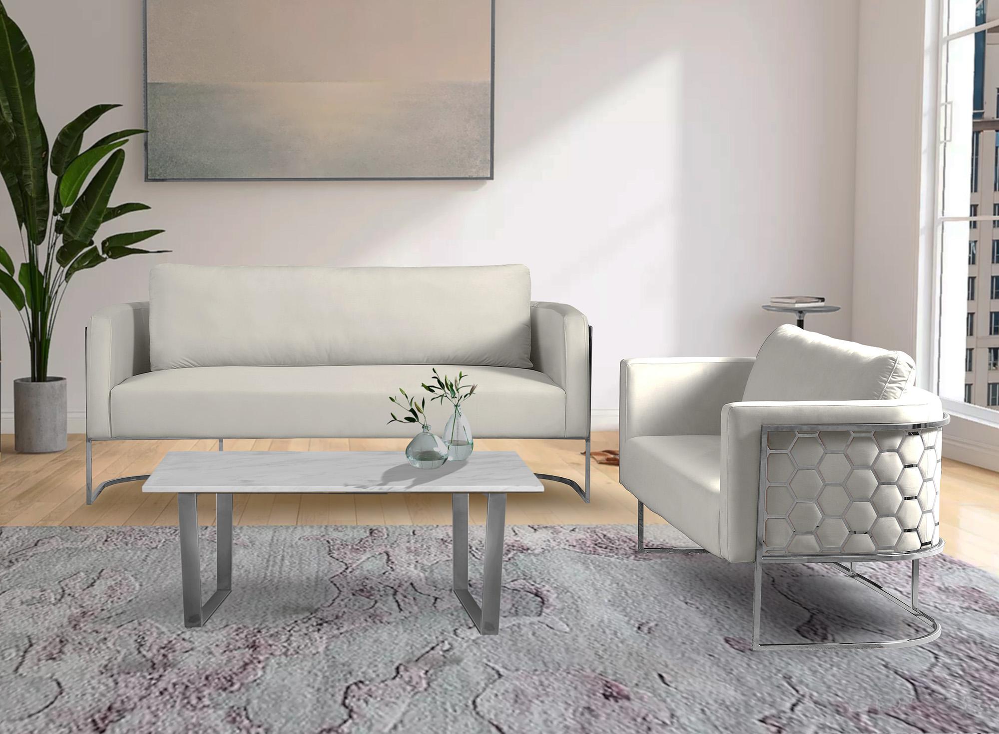 

    
691Cream-S Meridian Furniture Sofa
