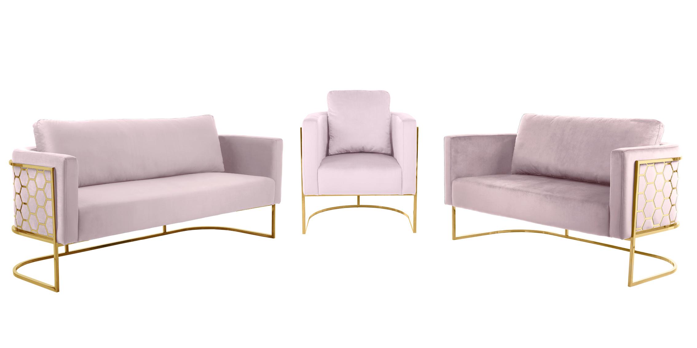 

    
Meridian Furniture CASA 692Pink-S-Set-2 Sofa Set Pink/Gold 692Pink-S-Set-2
