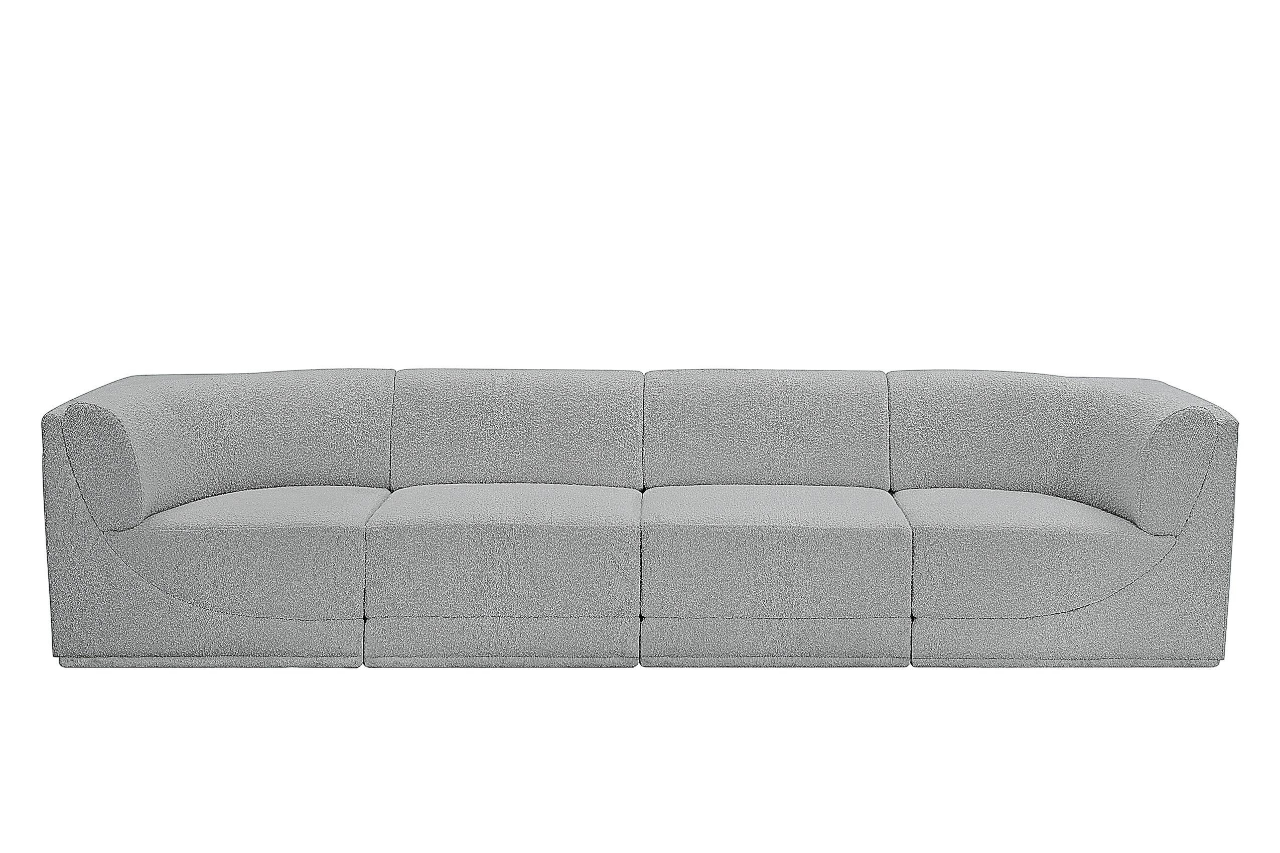 

        
Meridian Furniture Ollie 118Grey-S128 Modular Sofa Gray Boucle 094308305486
