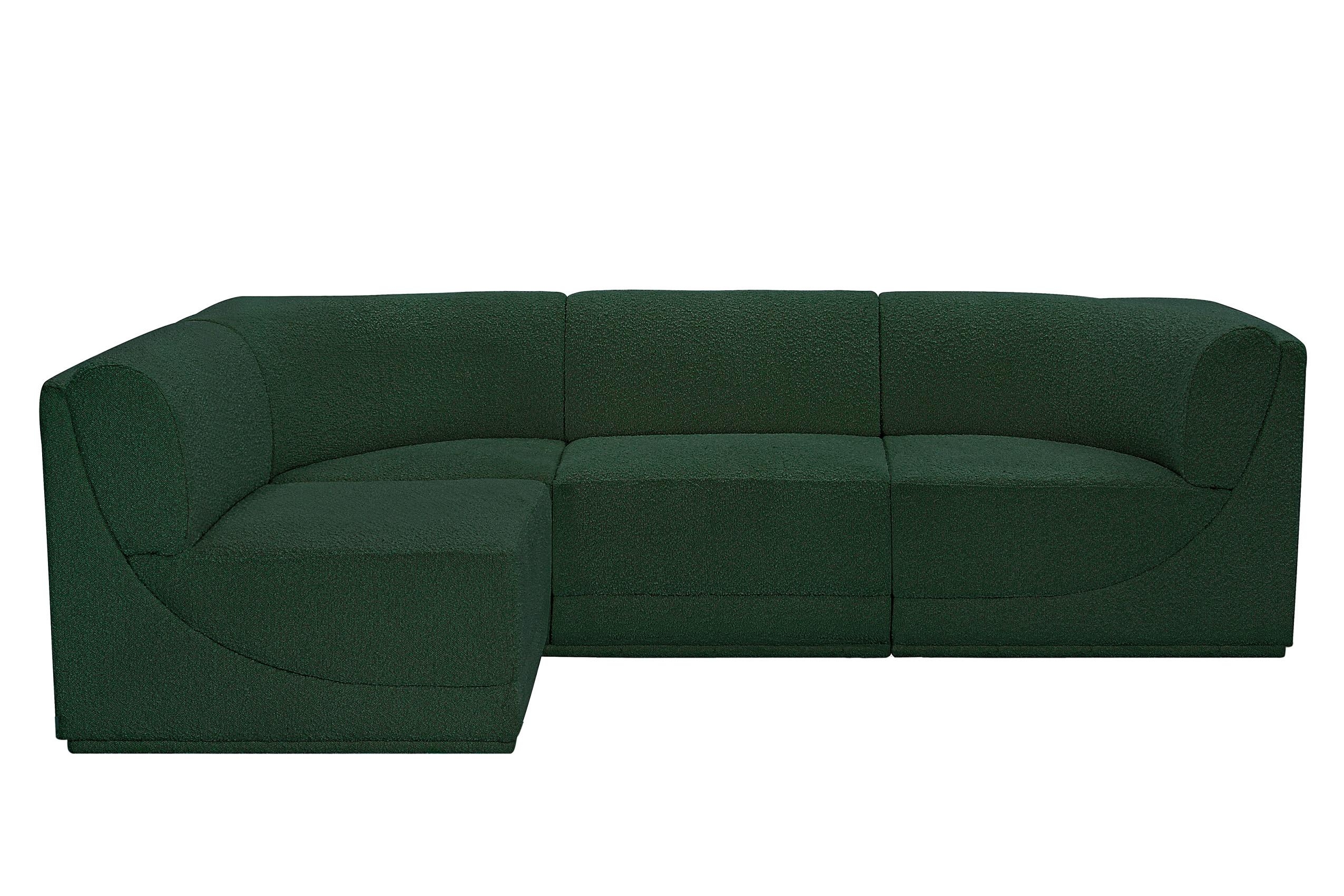 

        
Meridian Furniture Ollie 118Green-Sec4A Modular Sectional Green Boucle 094308305554
