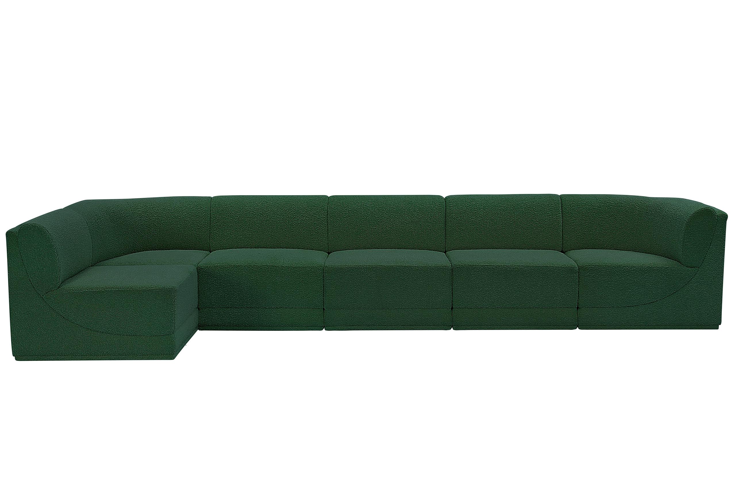 

        
Meridian Furniture Ollie 118Green-Sec6A Modular Sectional Green Boucle 094308305752
