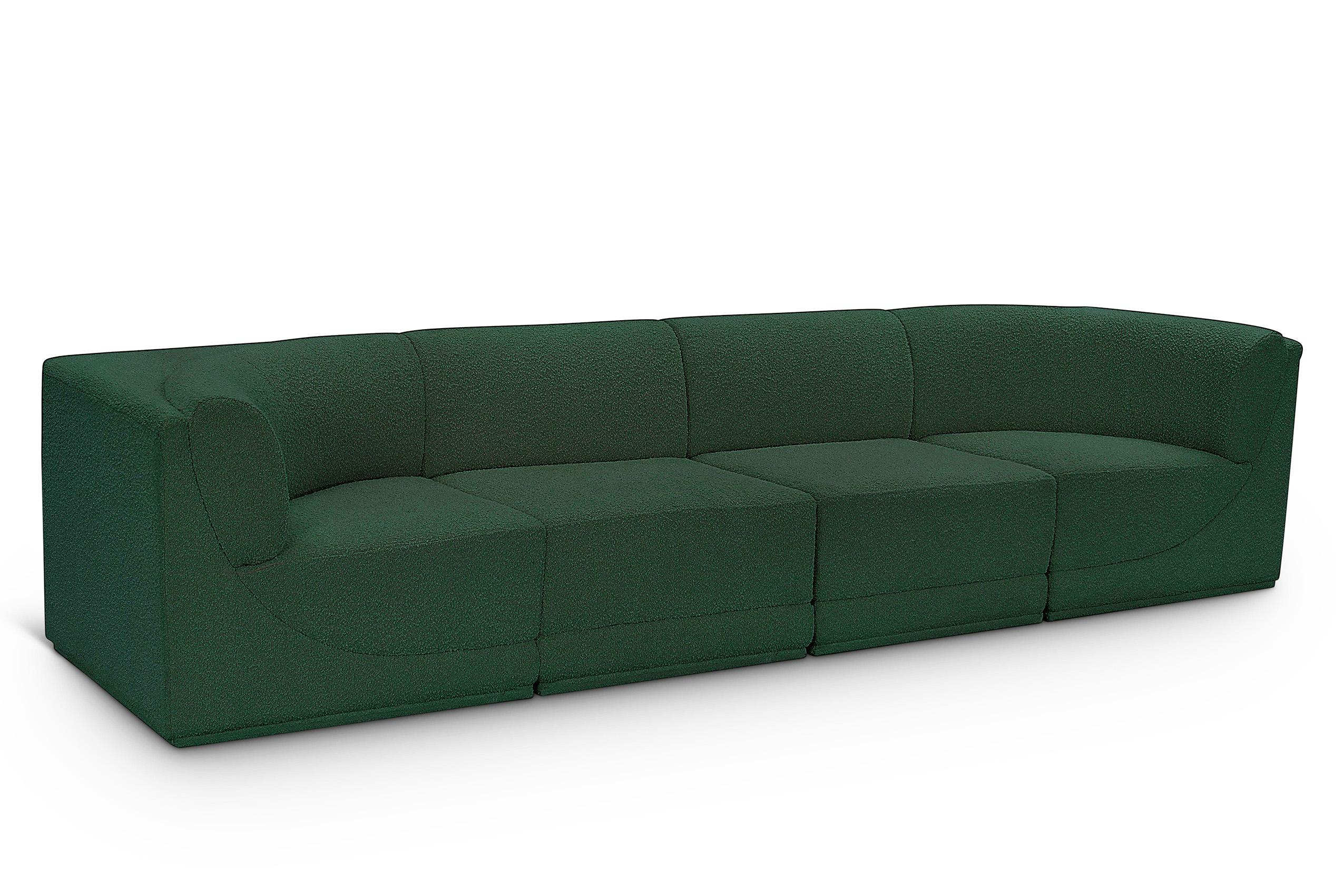 Contemporary, Modern Modular Sofa Ollie 118Green-S128 118Green-S128 in Green 
