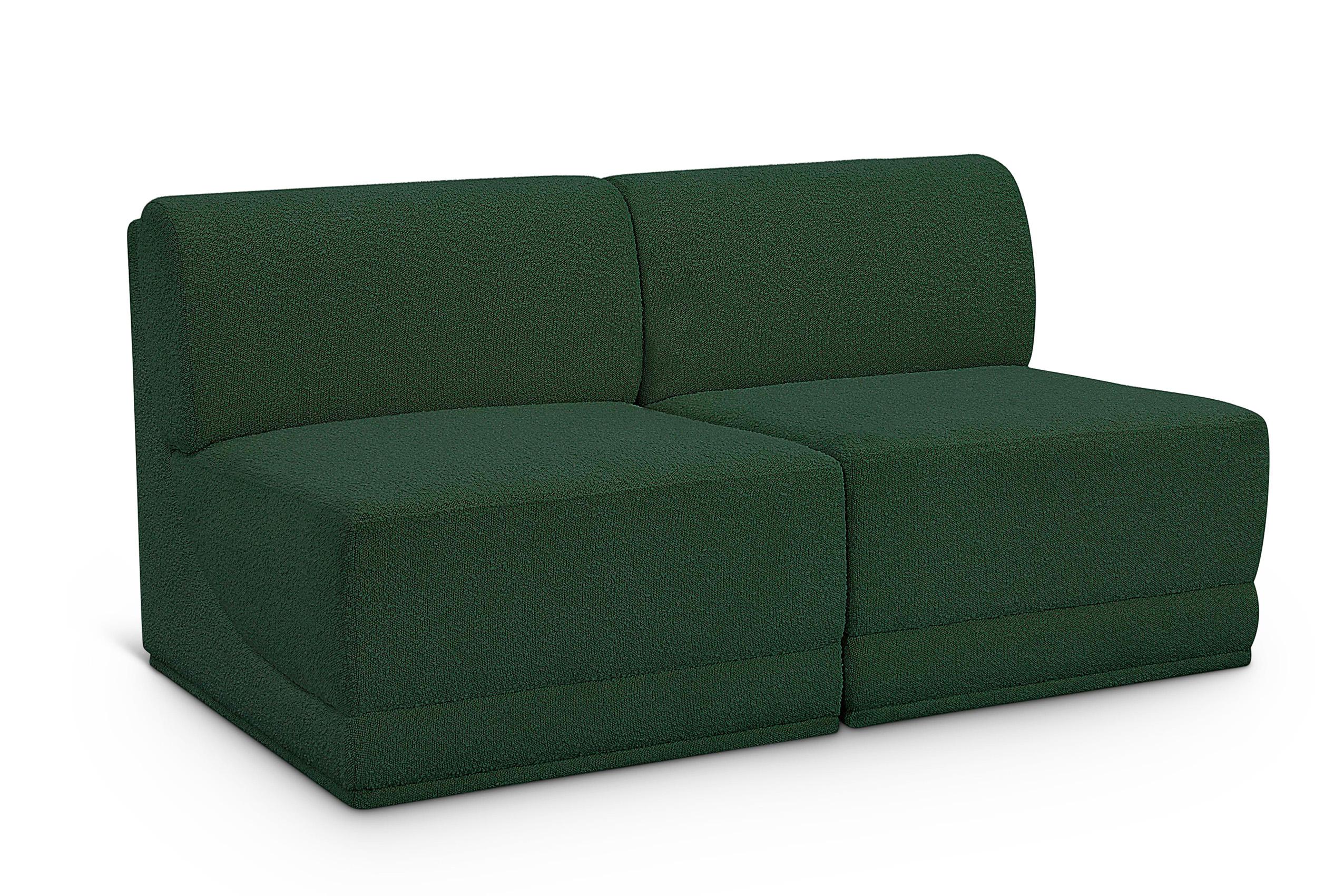 Contemporary, Modern Modular Sofa Ollie 118Green-S60 118Green-S60 in Green 