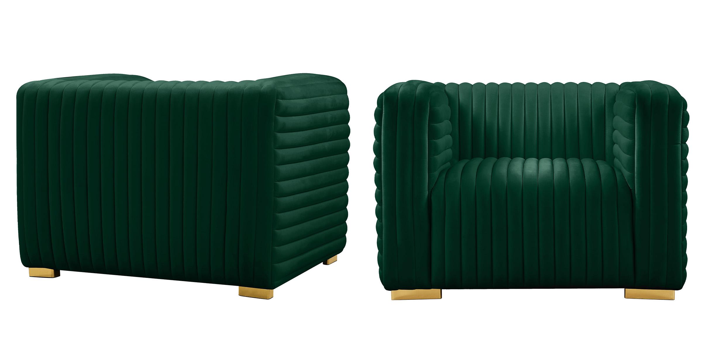 

        
Meridian Furniture Ravish 640Green-C Chair Green Velvet 094308256177
