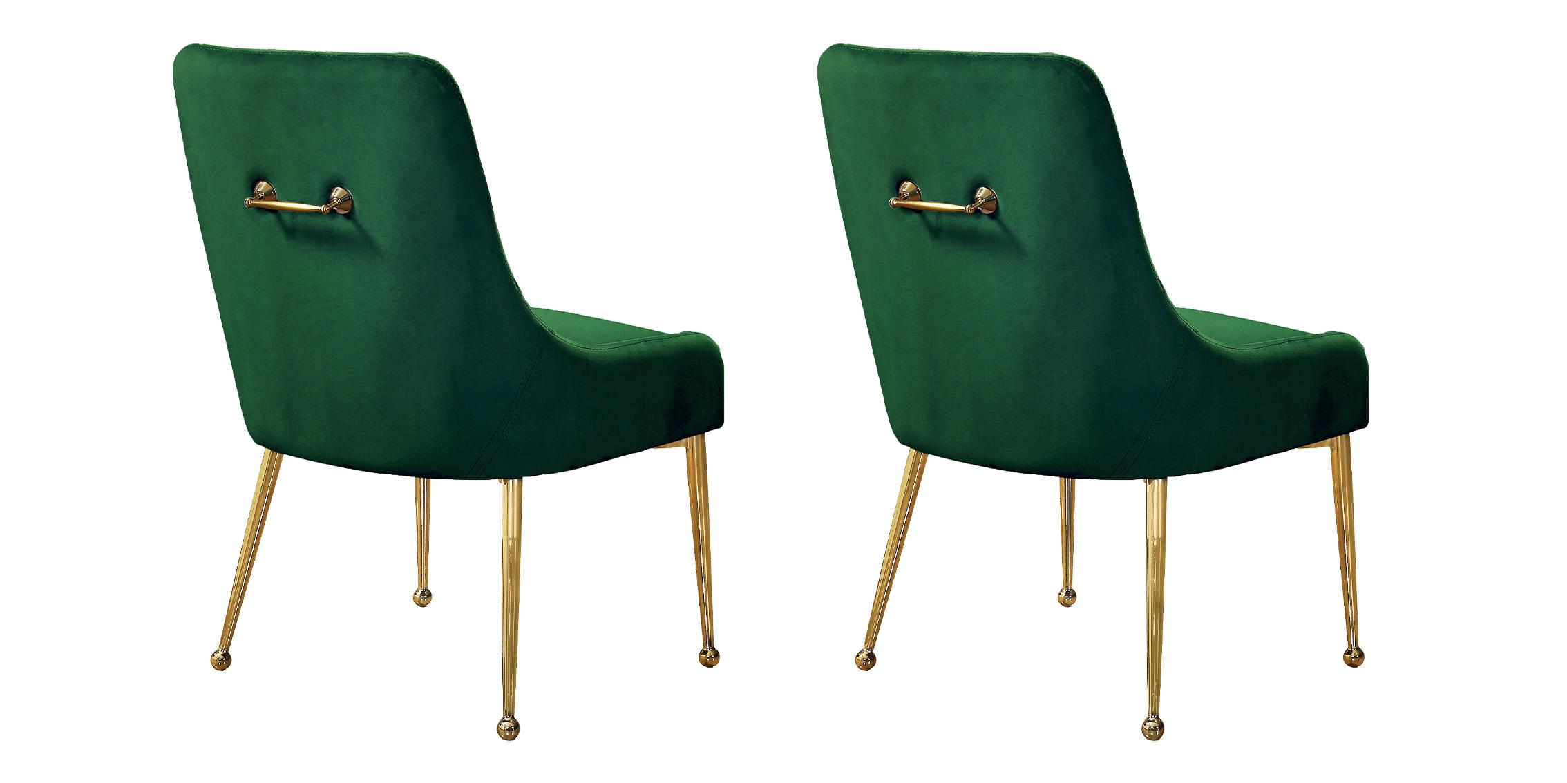 

        
Meridian Furniture OWEN 744Green Dining Chair Set Green Velvet 647899953354
