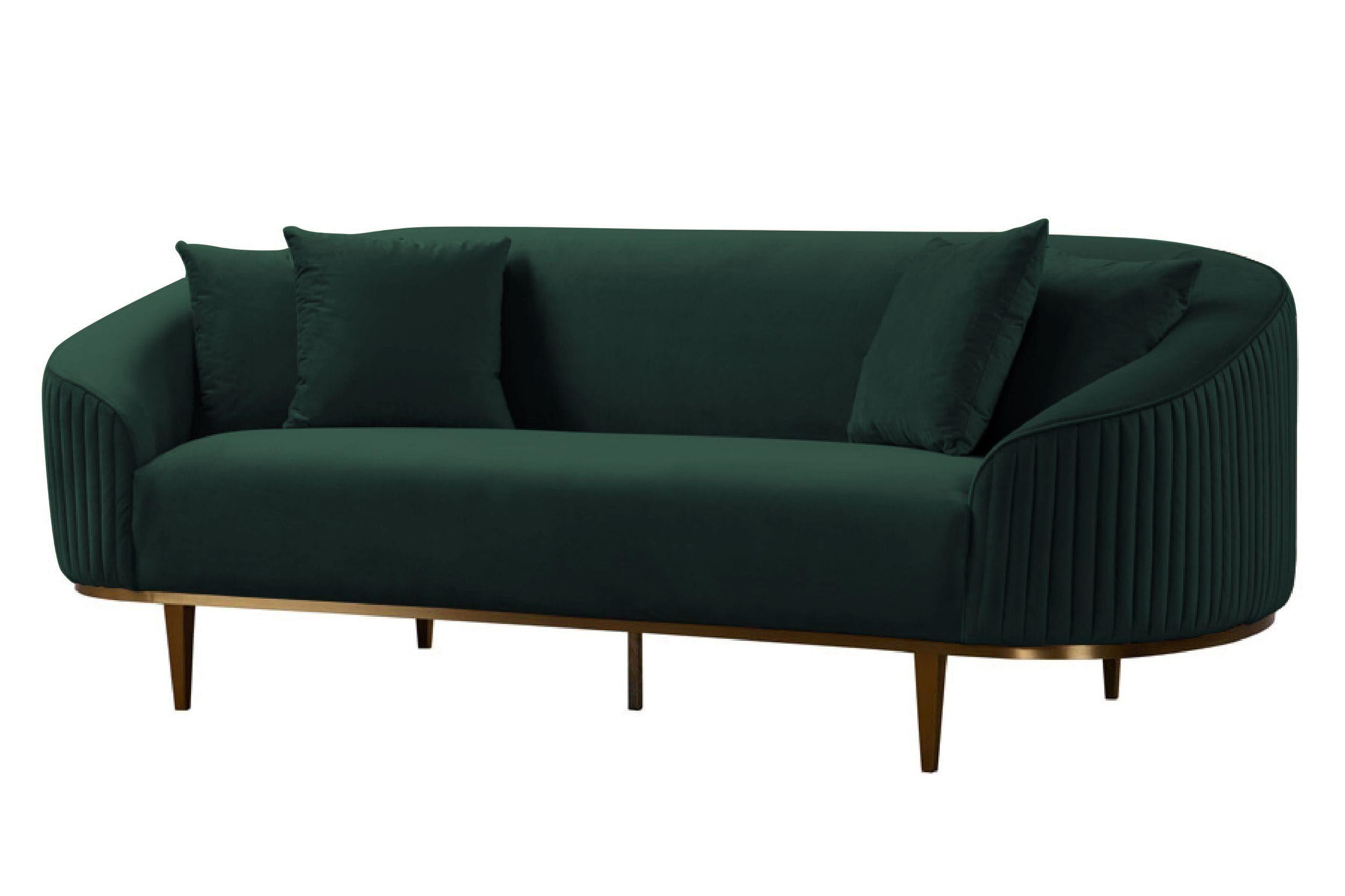Contemporary, Modern Sofa VGMFMF-0126-S VGMFMF-0126-S in Green Fabric