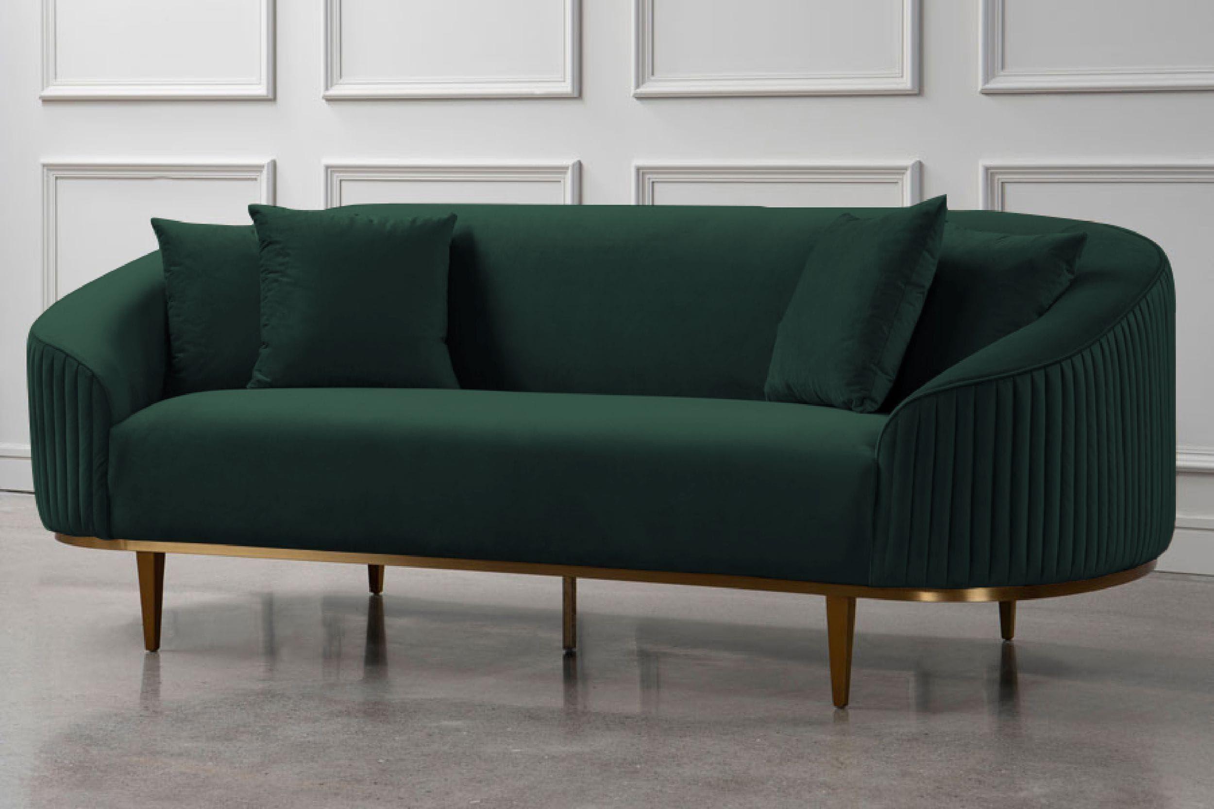 

    
Glam Green Velvet Sofa Divani Casa Manitou VIG Modern Contemporary
