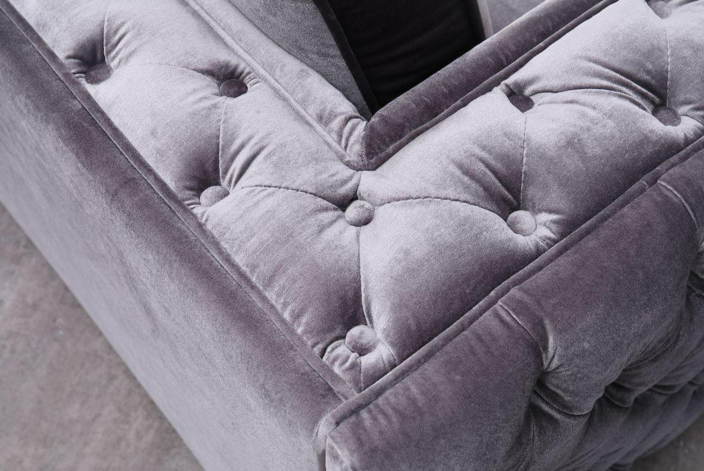 

                    
Buy Glam Grey Velvet Tufted Sectional Sofa Divani Casa Jean VIG Modern Classic
