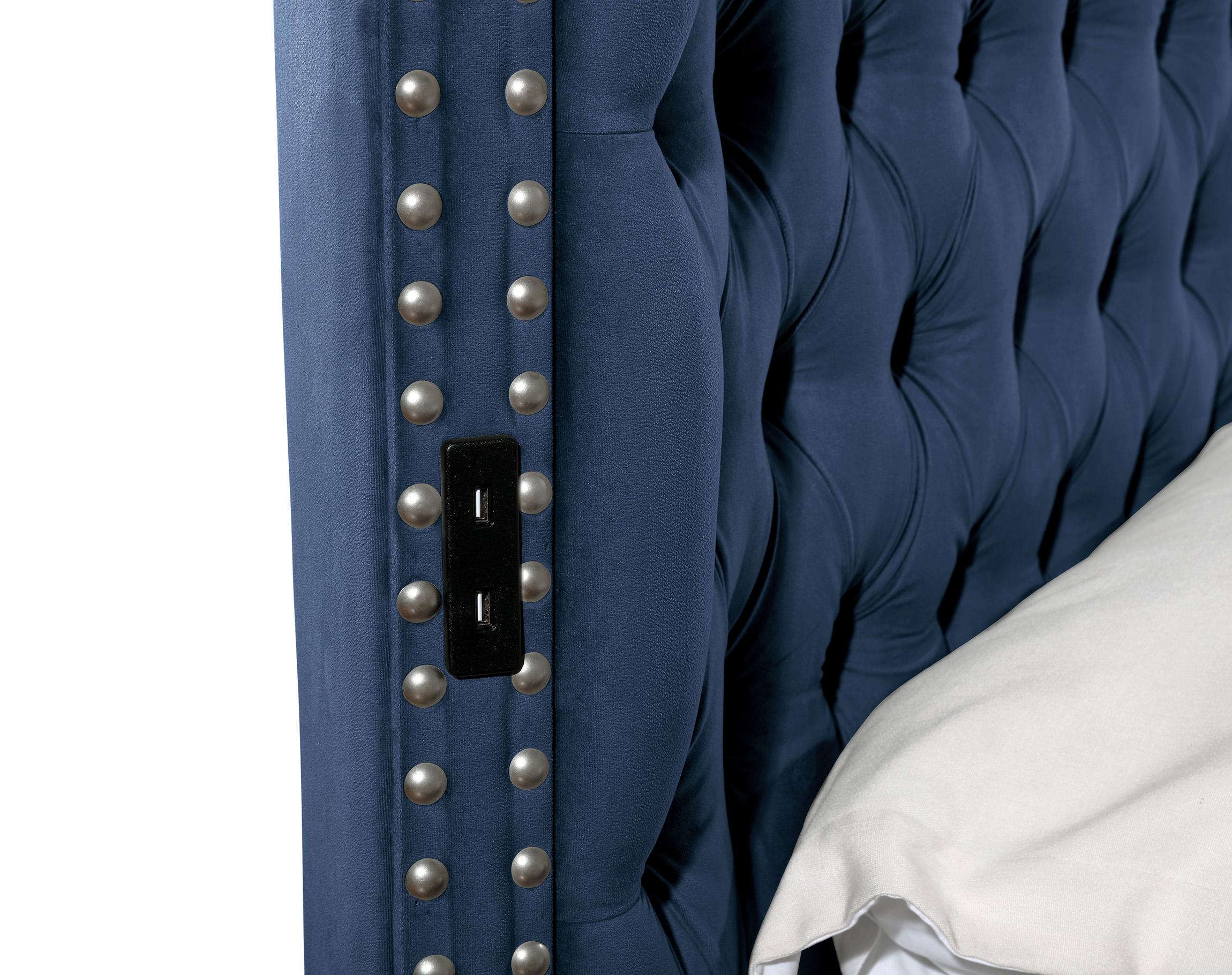 

        
Galaxy Home Furniture HAZEL Storage Bed Blue Velvet 733569271290
