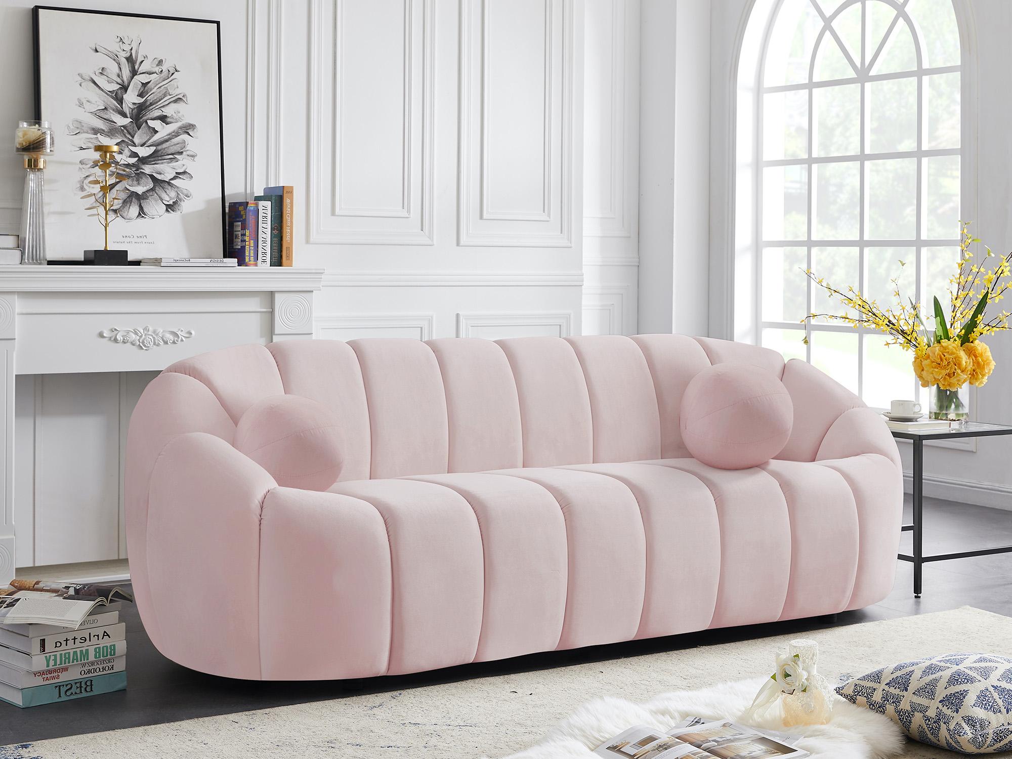 

    
Meridian Furniture ELIJAH 613Pink-S Sofa Set Pink 613Pink-Set-2
