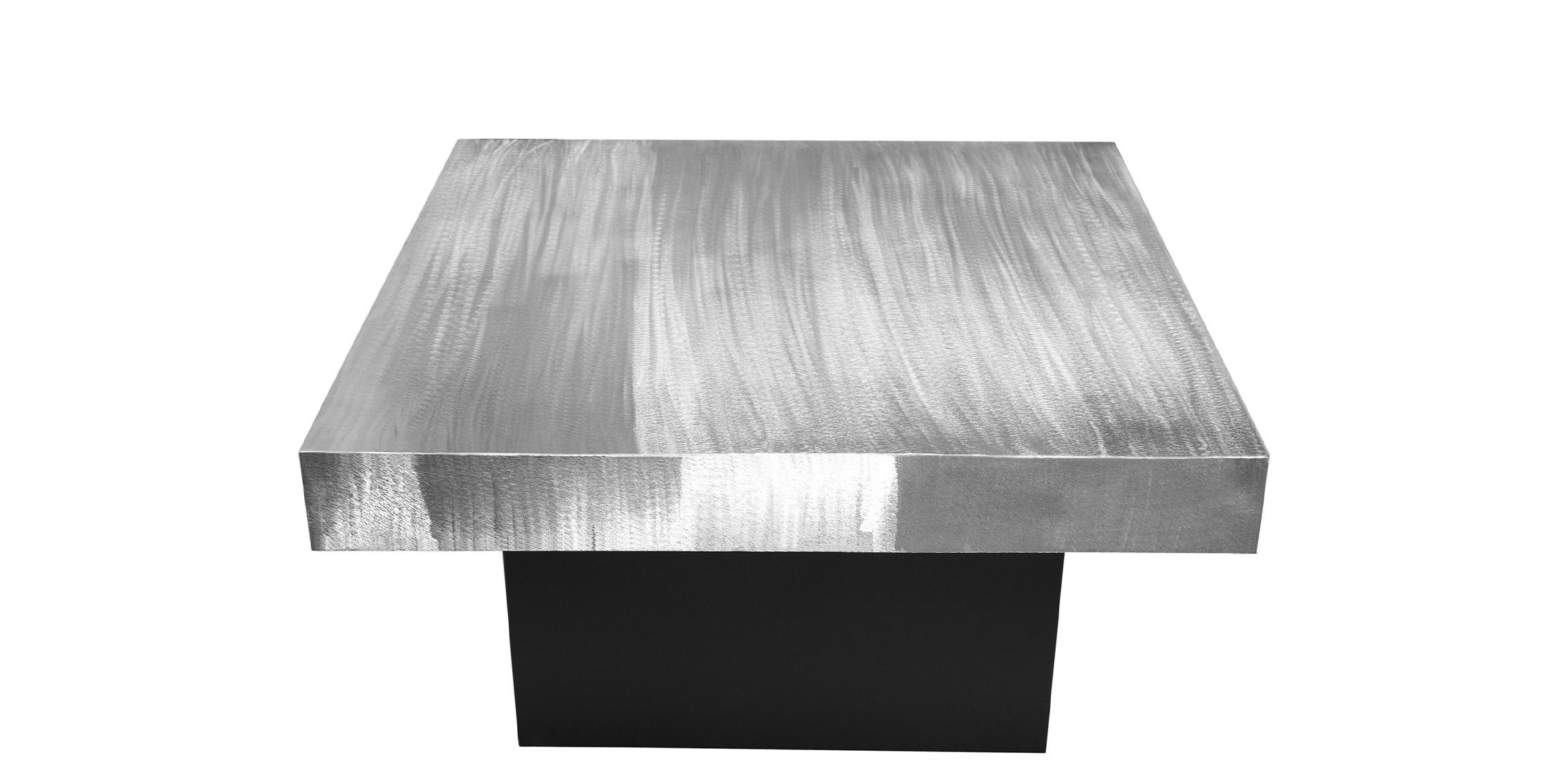 

        
Meridian Furniture PALLADIUM 255-CT Coffe Table Silver/Black  704831409178
