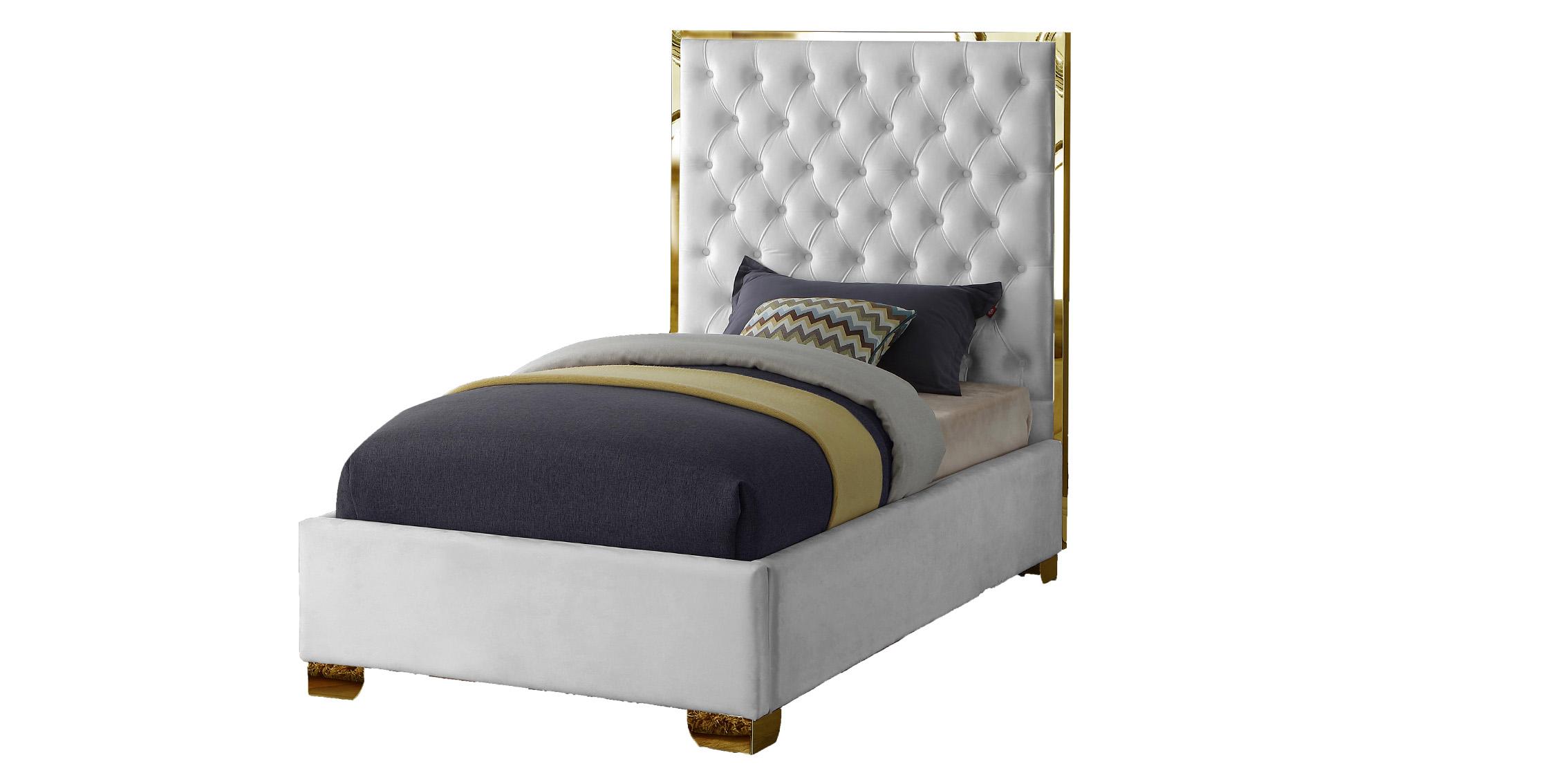 

    
Meridian Furniture LanaWhite-T Platform Bed White LanaWhite-T
