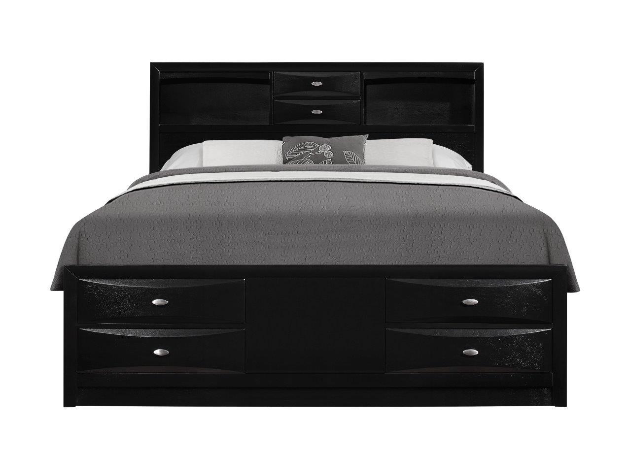 

    
Global Furniture USA LINDA Storage Bedroom Set Black LINDA-BL-KB-Set-3
