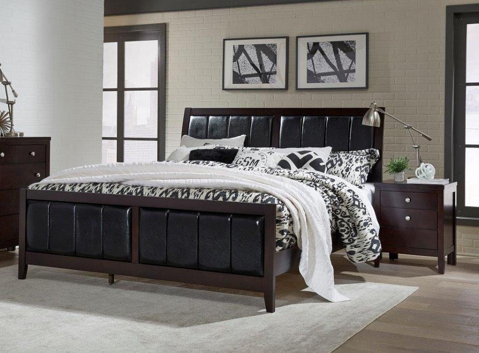

    
Global Furniture ROSA Traditional Antique Black Finish King Size Bedroom Set 3Pcs
