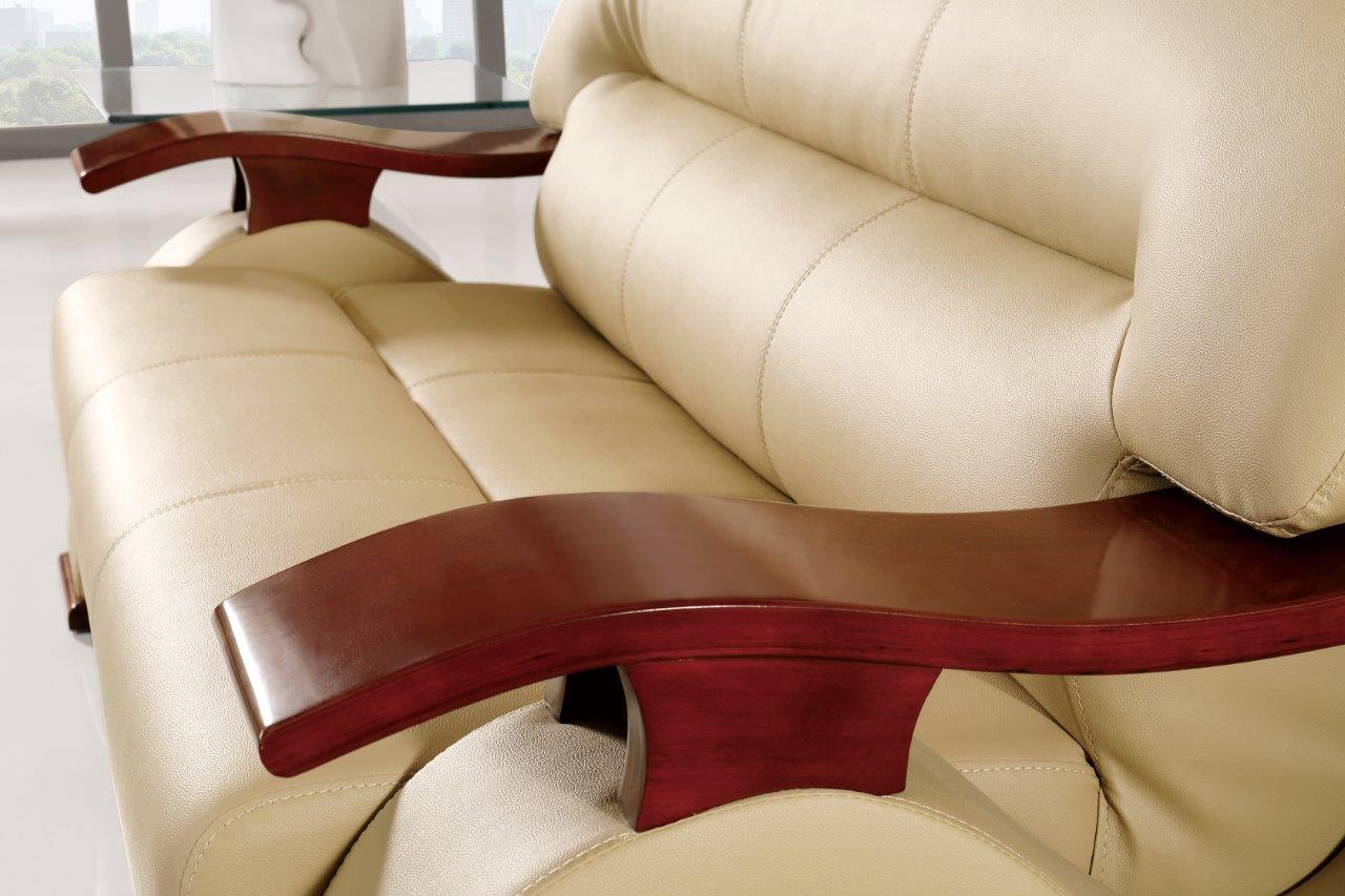 

    
U2033 -Sofa Set-3 Global Furniture U2033 Modern Design Cappuccino Bonded Leather Sofa Set 3Pcs
