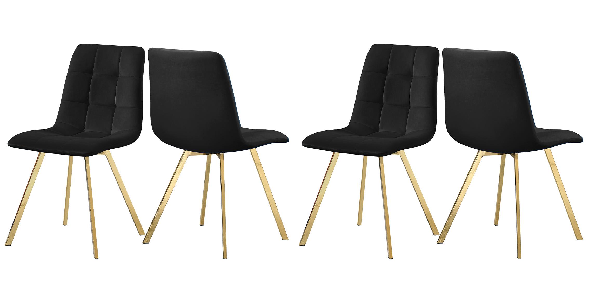 

    
Meridian Furniture ANNIE 979Black-C Dining Chair Set Gold/Black 979Black-C-Set-4
