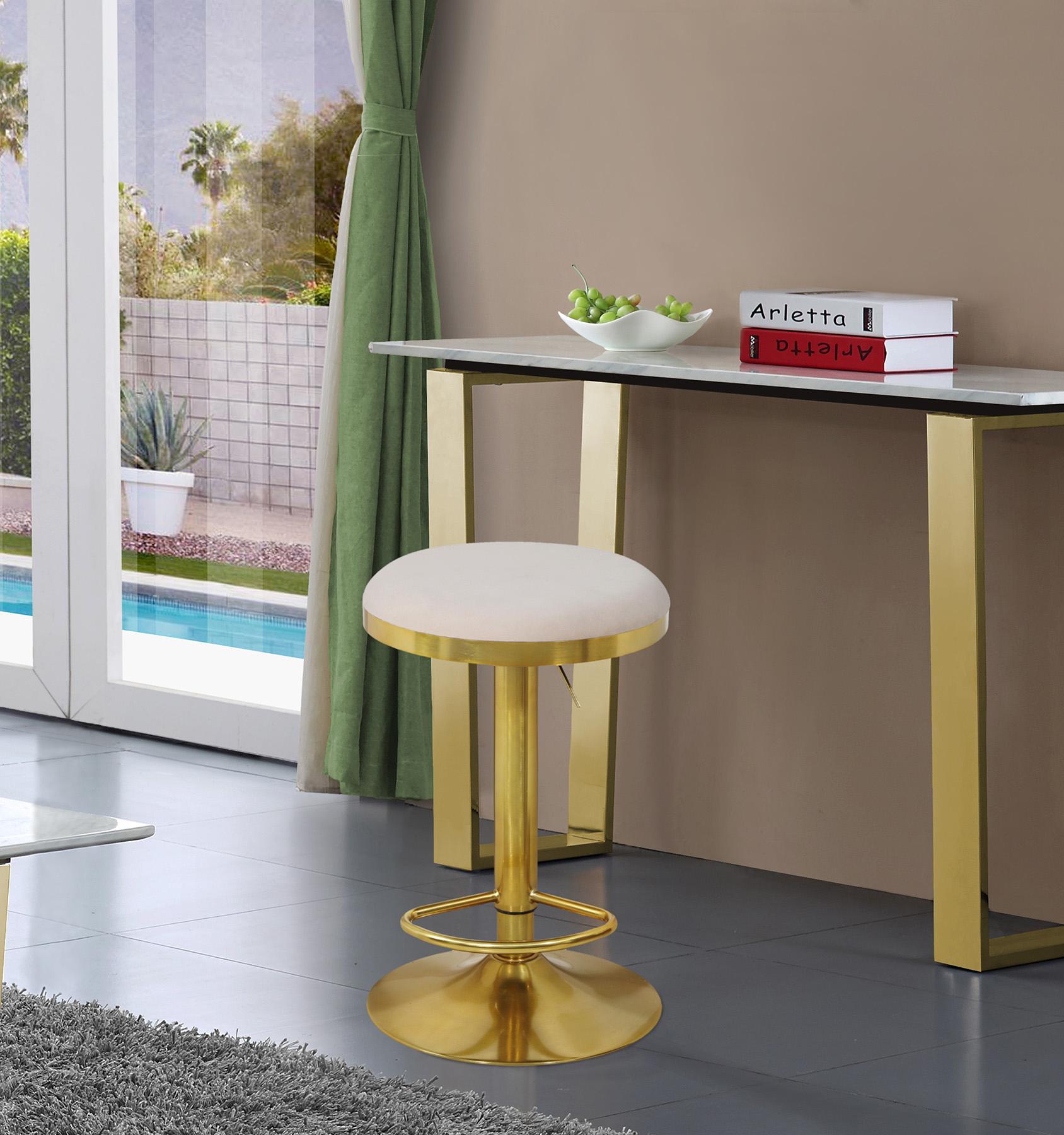 

    
Meridian Furniture BRODY 955Cream-C Adjustable Stool Set Cream/Gold 955Cream-C-Set-2
