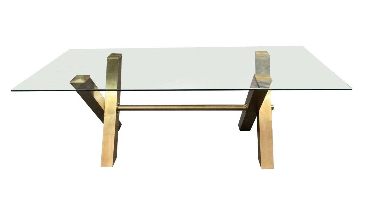 

    
VIG Furniture Dandy Dining Table Gold VGGMDT-1305-DT
