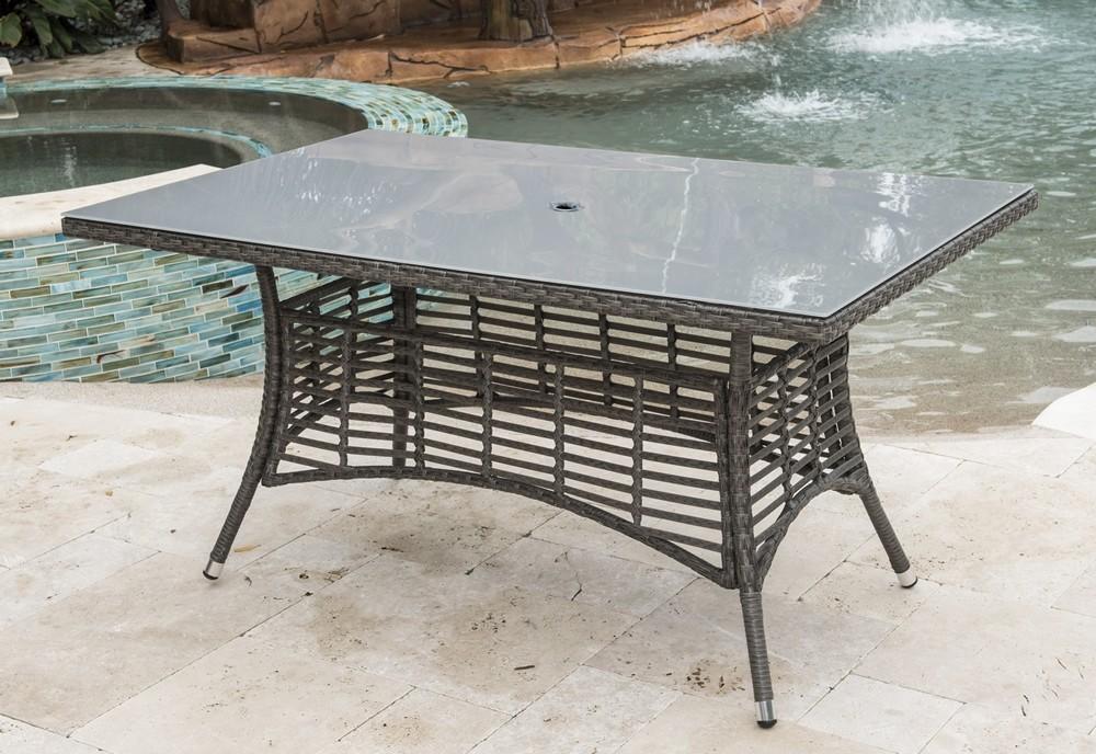 

    
Panama Jack Graphite Outdoor Dining Set Gray/Beige PJO-1601-GRY-7DS
