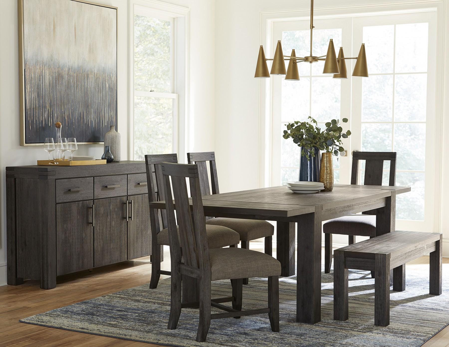 

                    
Buy Graphite Finish Acacia Solids Dining Table MEADOW by Modus Furniture

