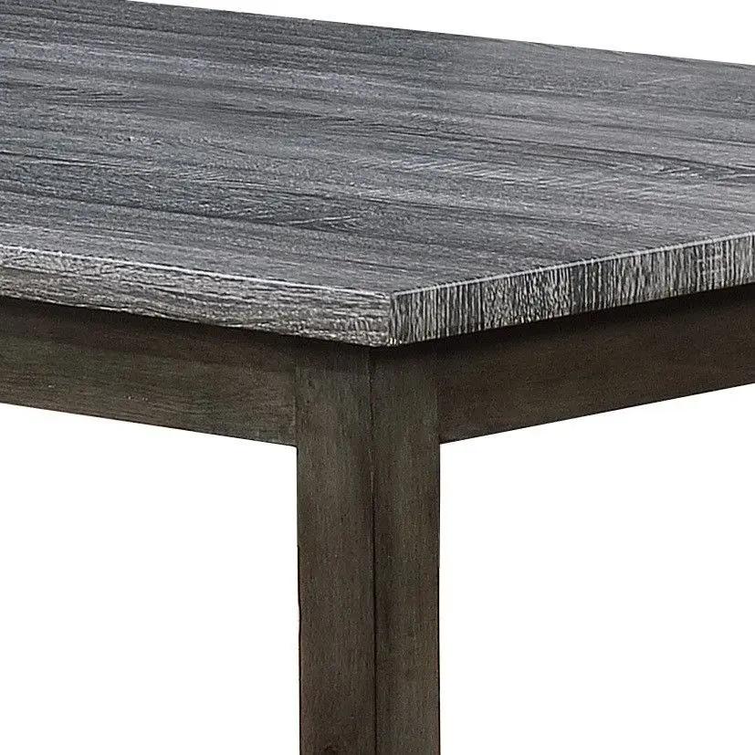 

    
Crown Mark Pompei Counter Height Table Dark Gray/Brown 2877GY-T-4848
