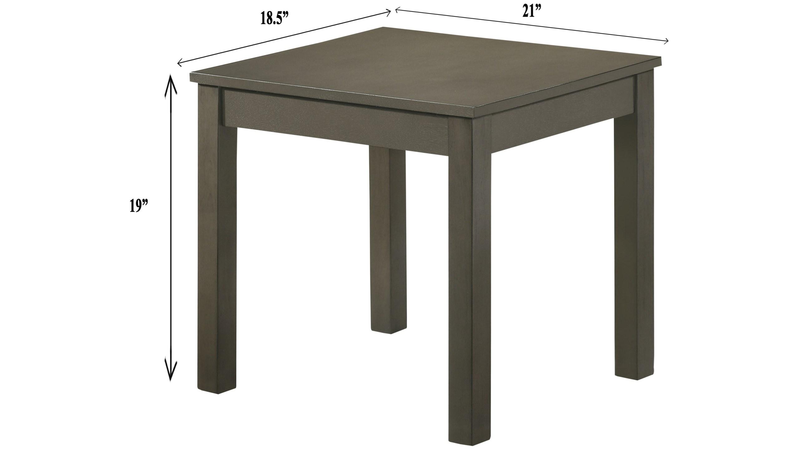 

    
Crown Mark Pierce Coffee Table and 2 End Tables Gray 4711SET-GY
