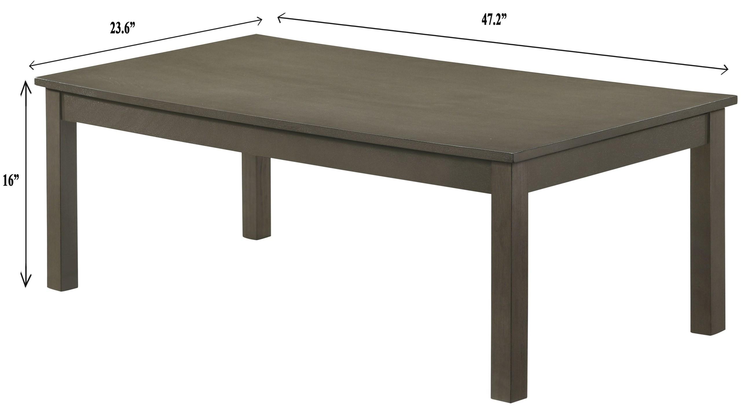 

    
Gray Coffee Table & 2 End Tables by Crown Mark Pierce 4711SET-GY
