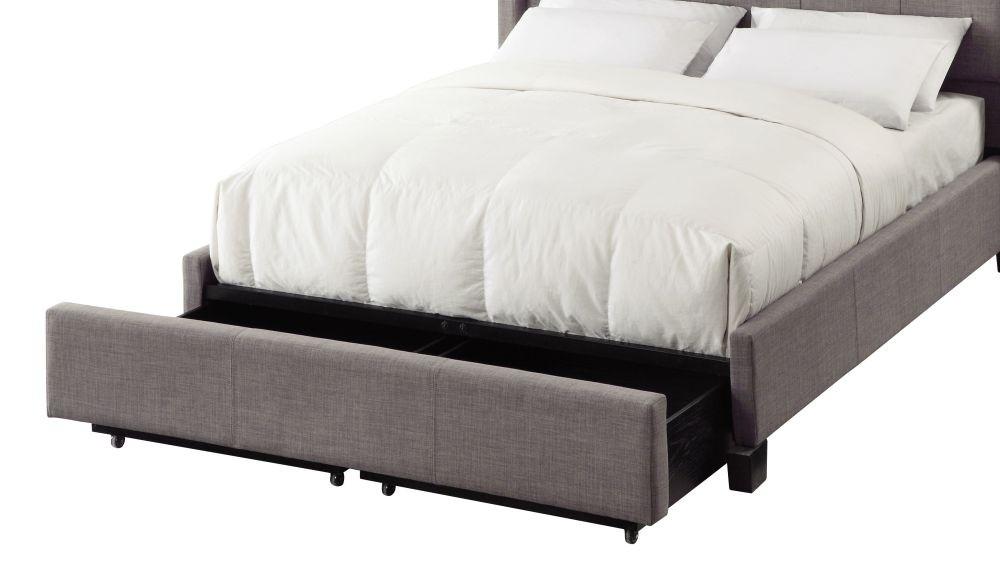 

    
3ZH3D611 Gray Linen Fabric Storage CAL King Bed Contemporary ROYAL by Modus Furniture
