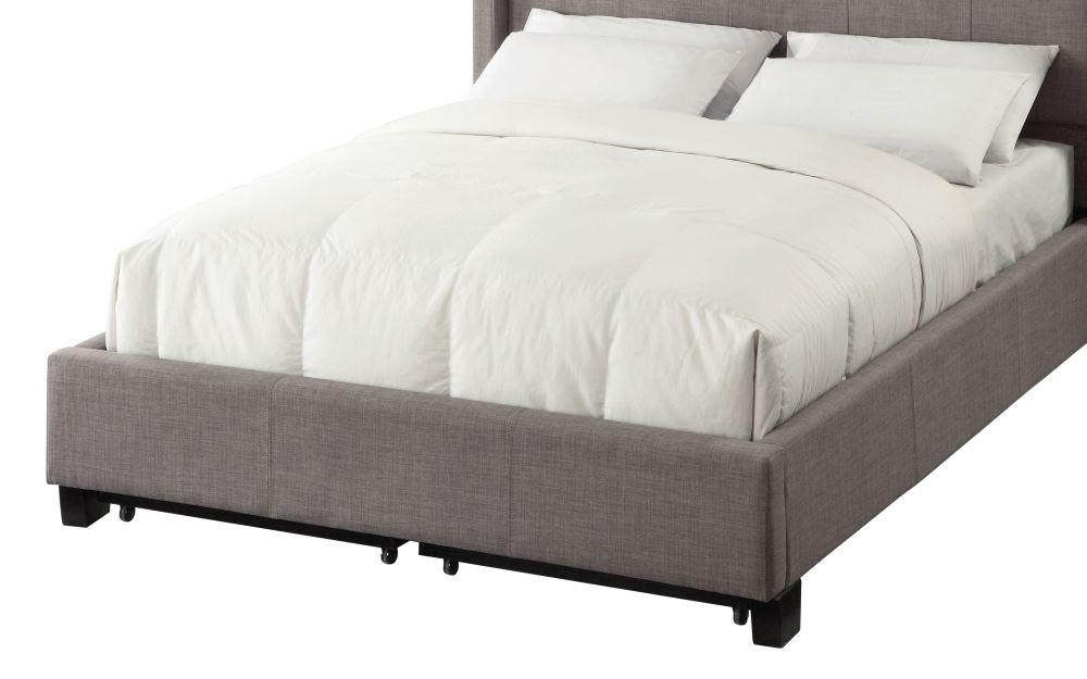 

                    
Buy Gray Linen Fabric Storage CAL King Bed Contemporary ROYAL by Modus Furniture
