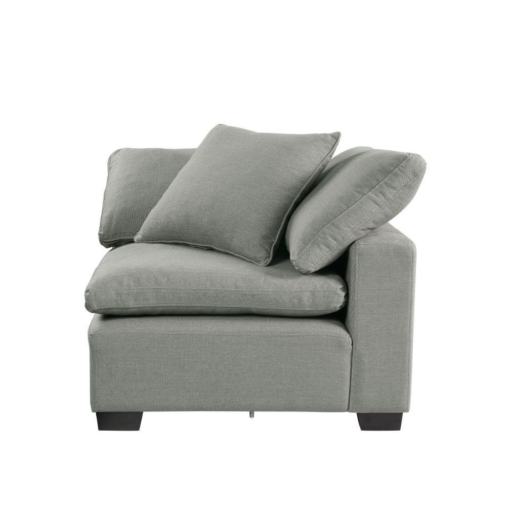 

    
 Shop  Gray Linen Modular Sectional Sofa 53705-Sec ACME Kerry Contemporary Modern
