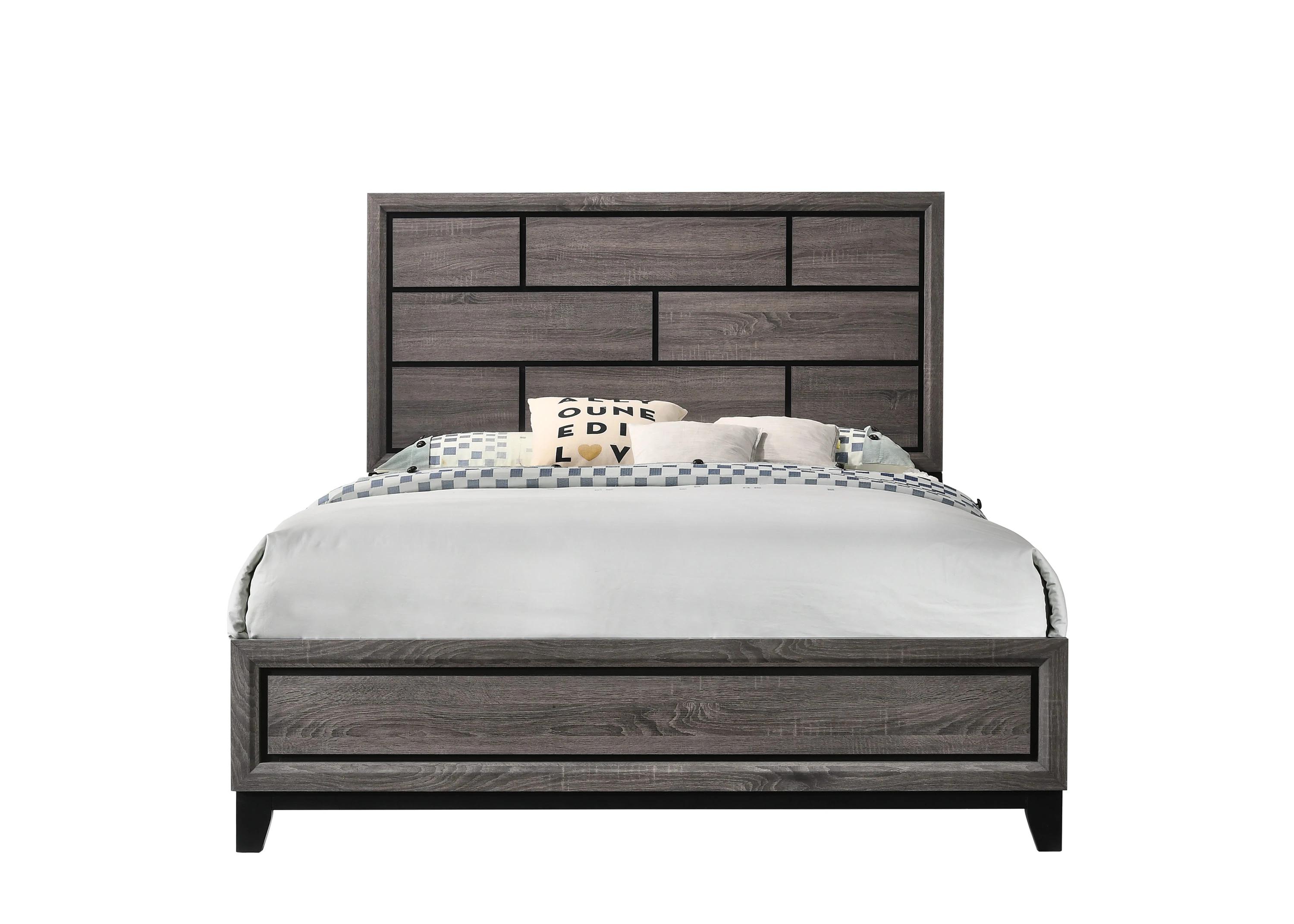 

    
Crown Mark Akerson Panel Bed Gray B4620-Q-Bed
