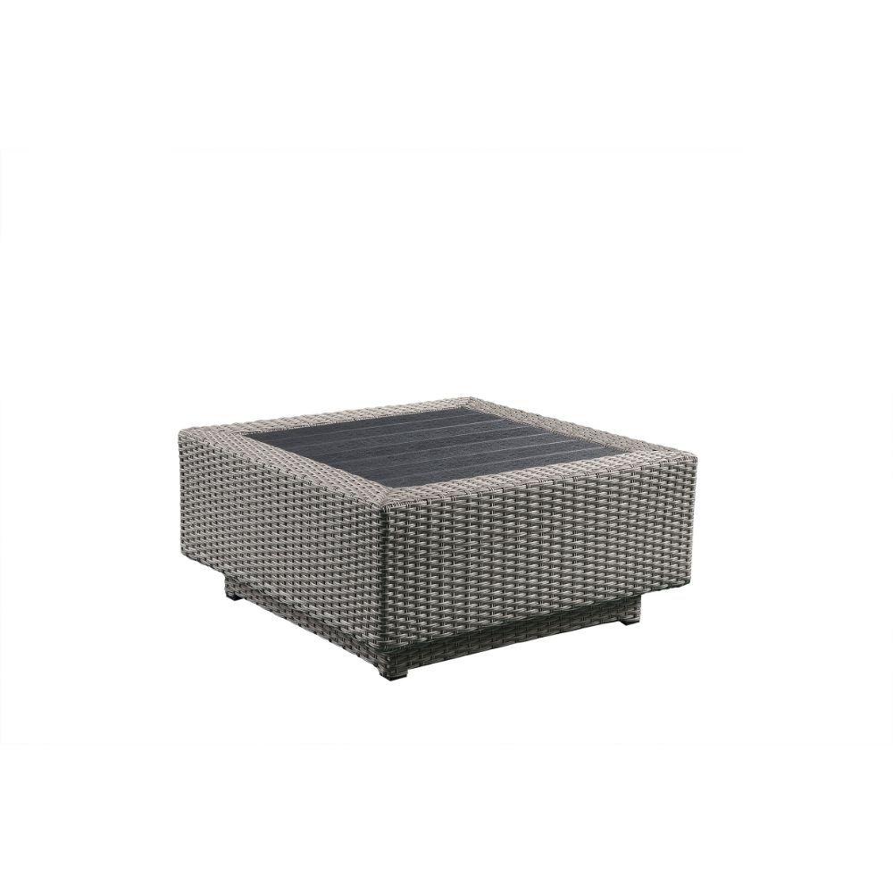 

    
45020 Gray Wicker & Beige Fabric Patio Sectional & Coffee Table by Acme Furniture Salena 45020
