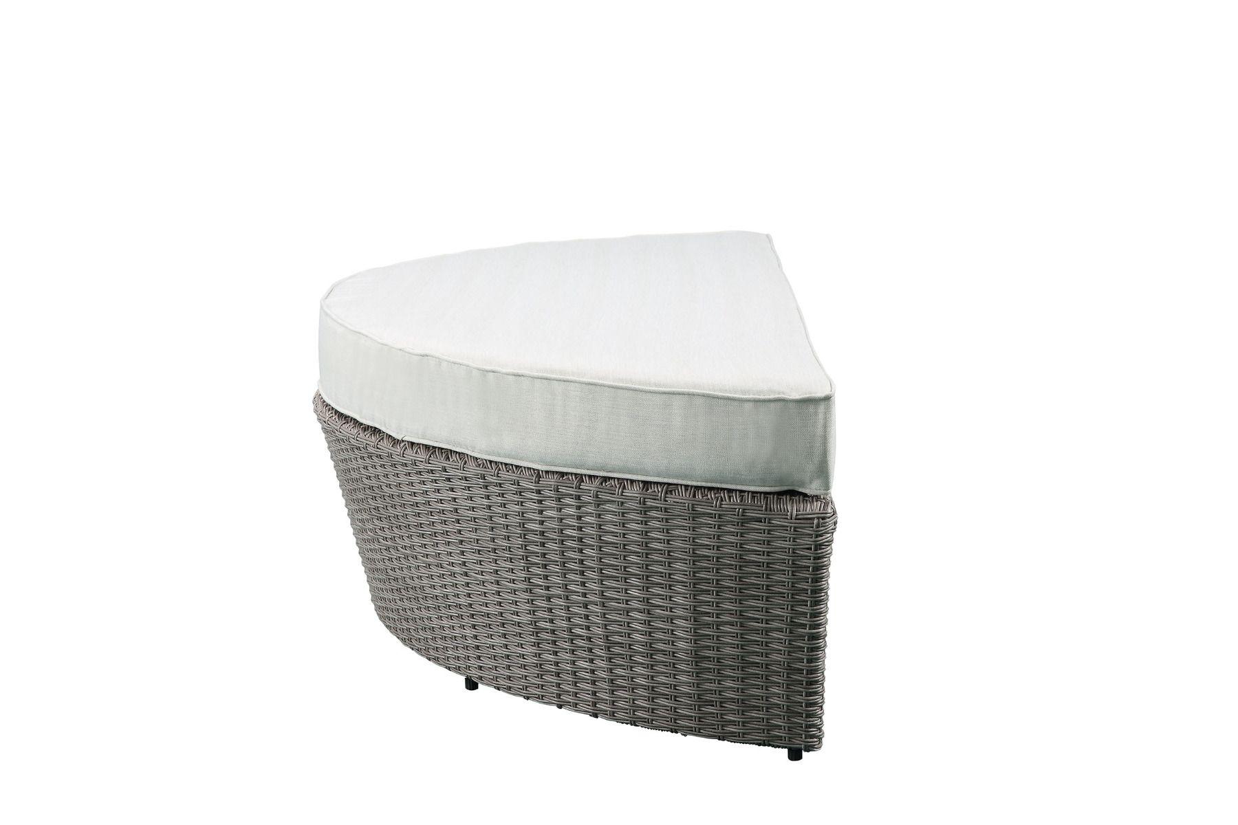 

    
45025 Gray Wicker & Beige Fabric Patio Sofa & Ottoman by Acme Furniture Glynn 45025

