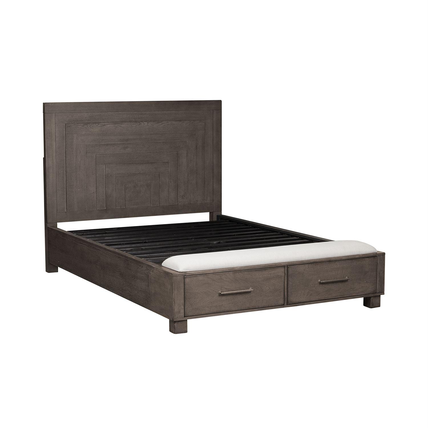 

    
Liberty Furniture Modern Farmhouse  (406-BR) Storage Bed Storage Bed Gray 406-BR-QSB
