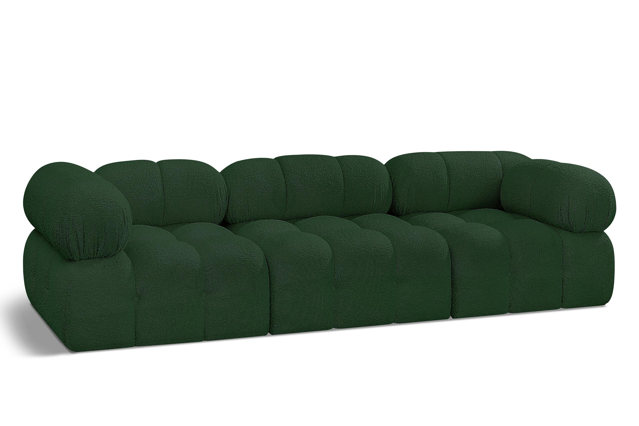 Contemporary, Modern Modular Sofa AMES 611Green-S102A 611Green-S102A in Green 