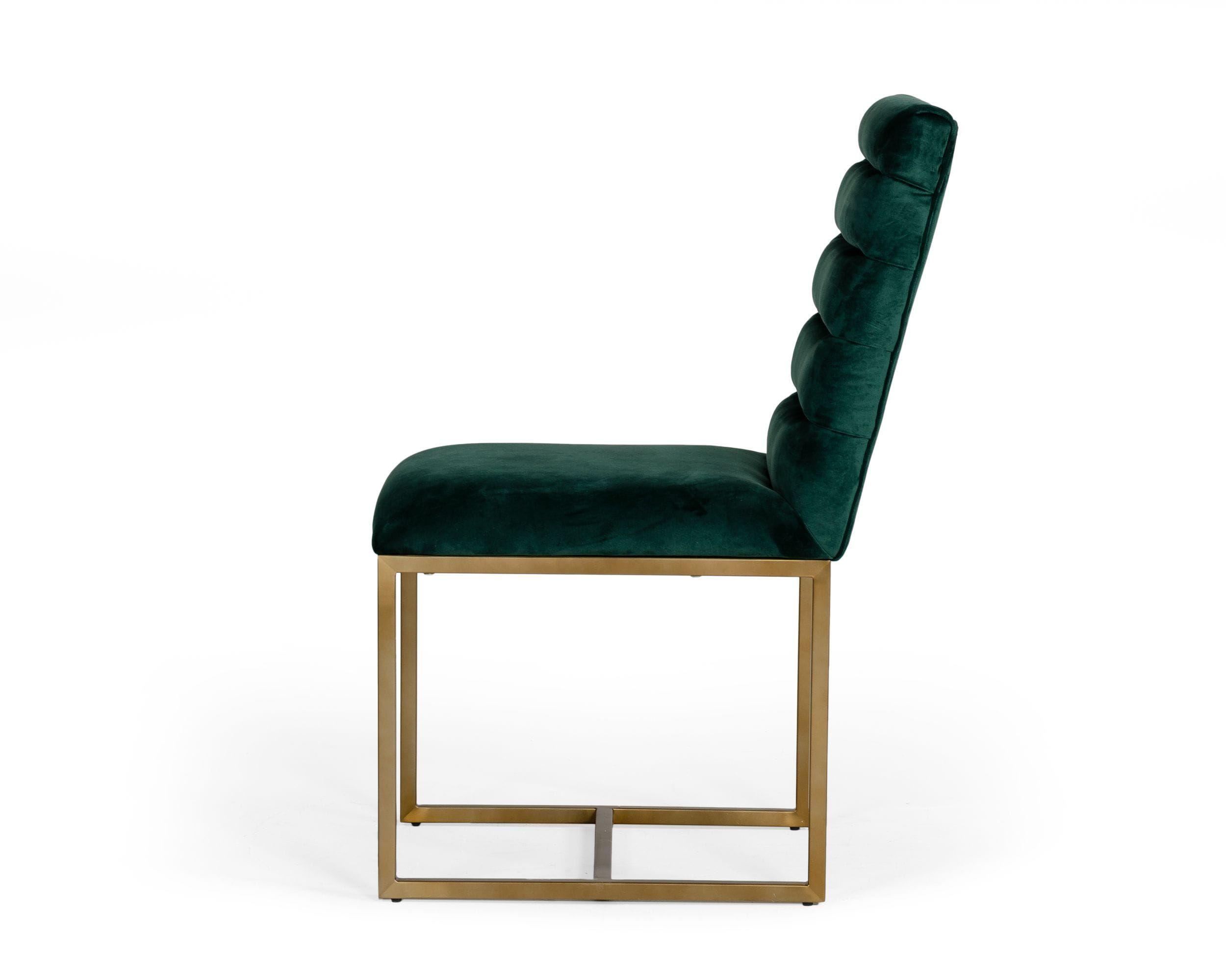 

                    
VIG Furniture Barker Dining Chair Set Green Velvet Purchase 
