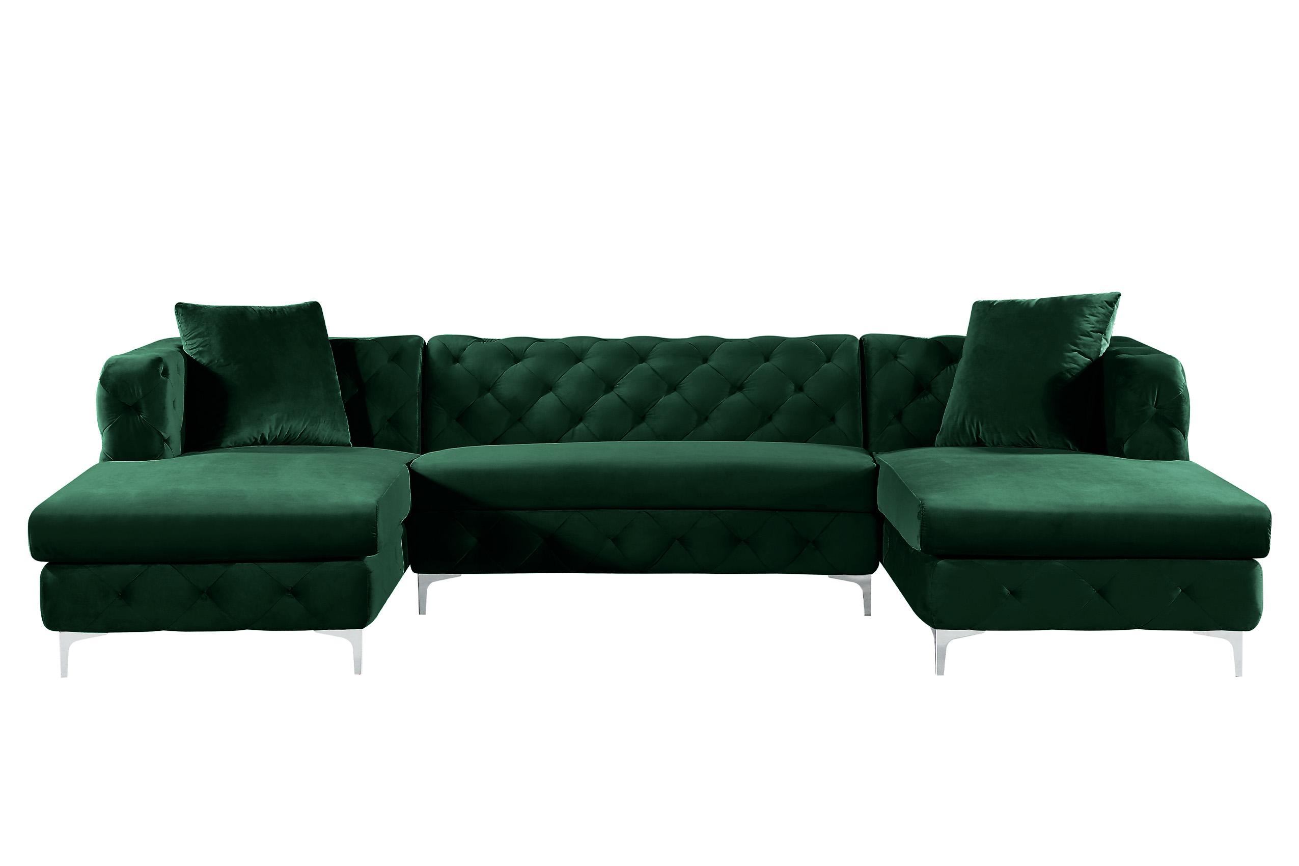 

    
Meridian Furniture Gail 664Green Sectional Sofa Green 664Green-Sectional
