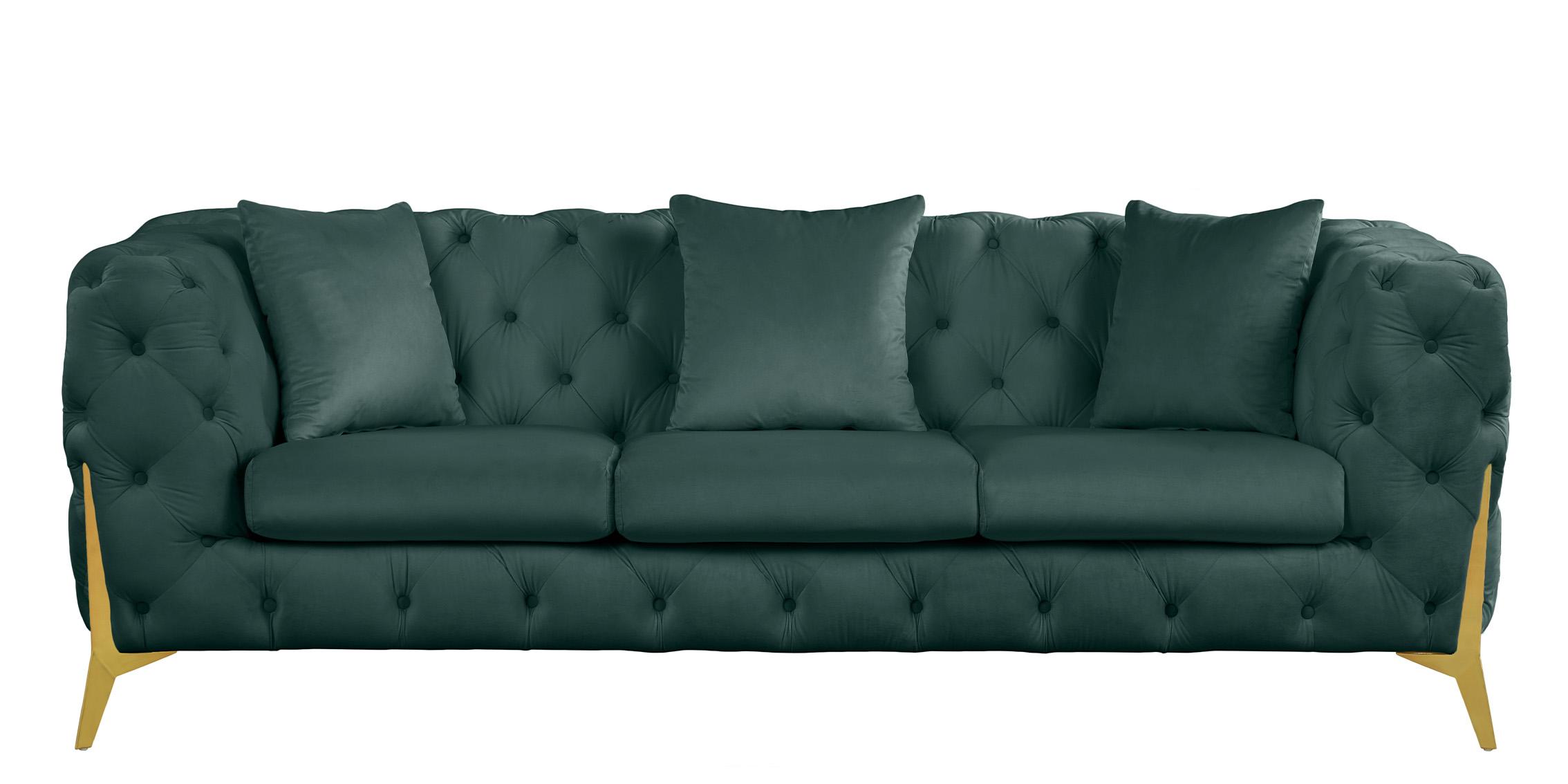 

        
Meridian Furniture KINGDOM 695Green-S Sofa Green Velvet 094308262949
