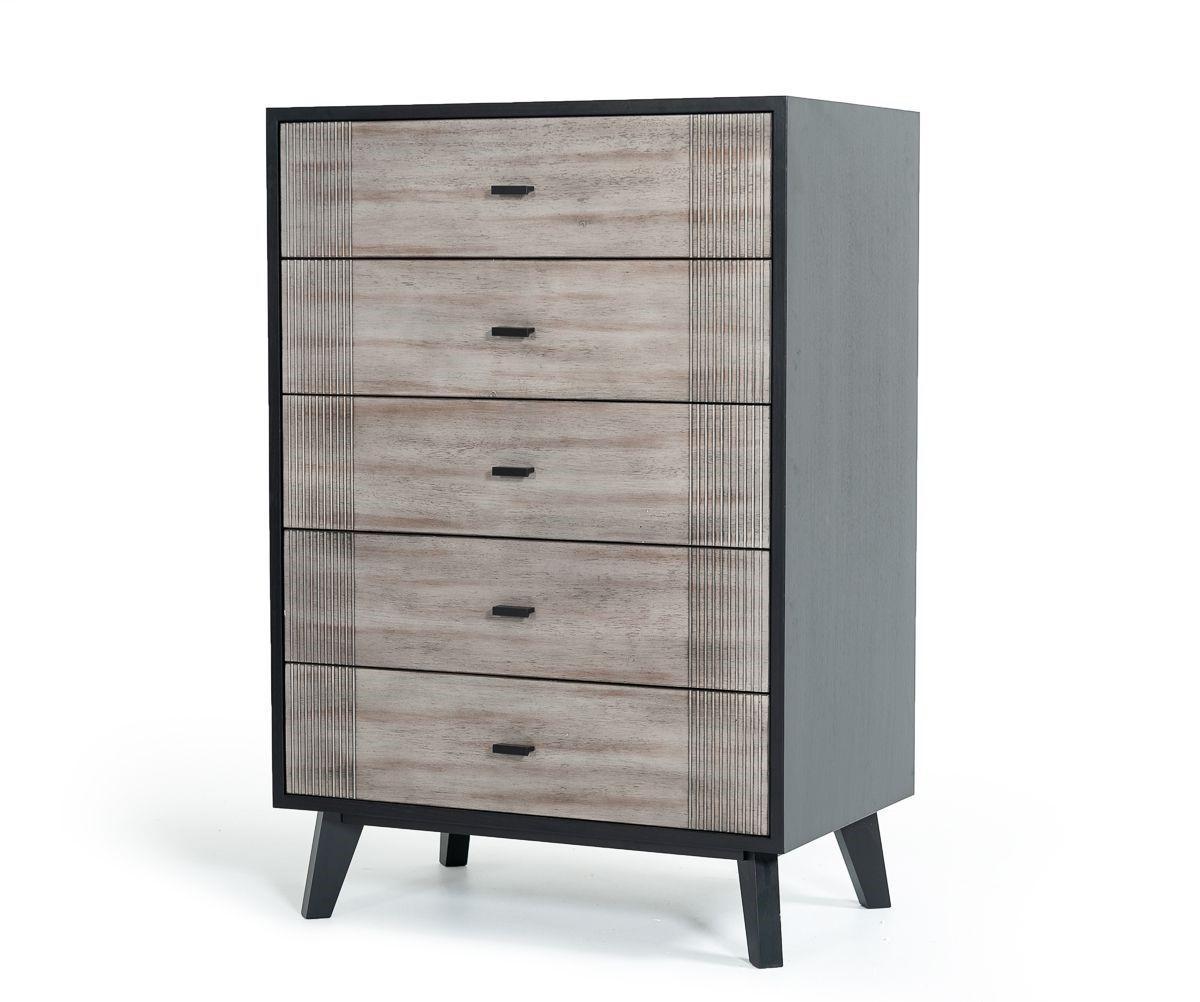 Contemporary, Modern Chest Panther VGMABR-77-CHEST in Gray, Black 