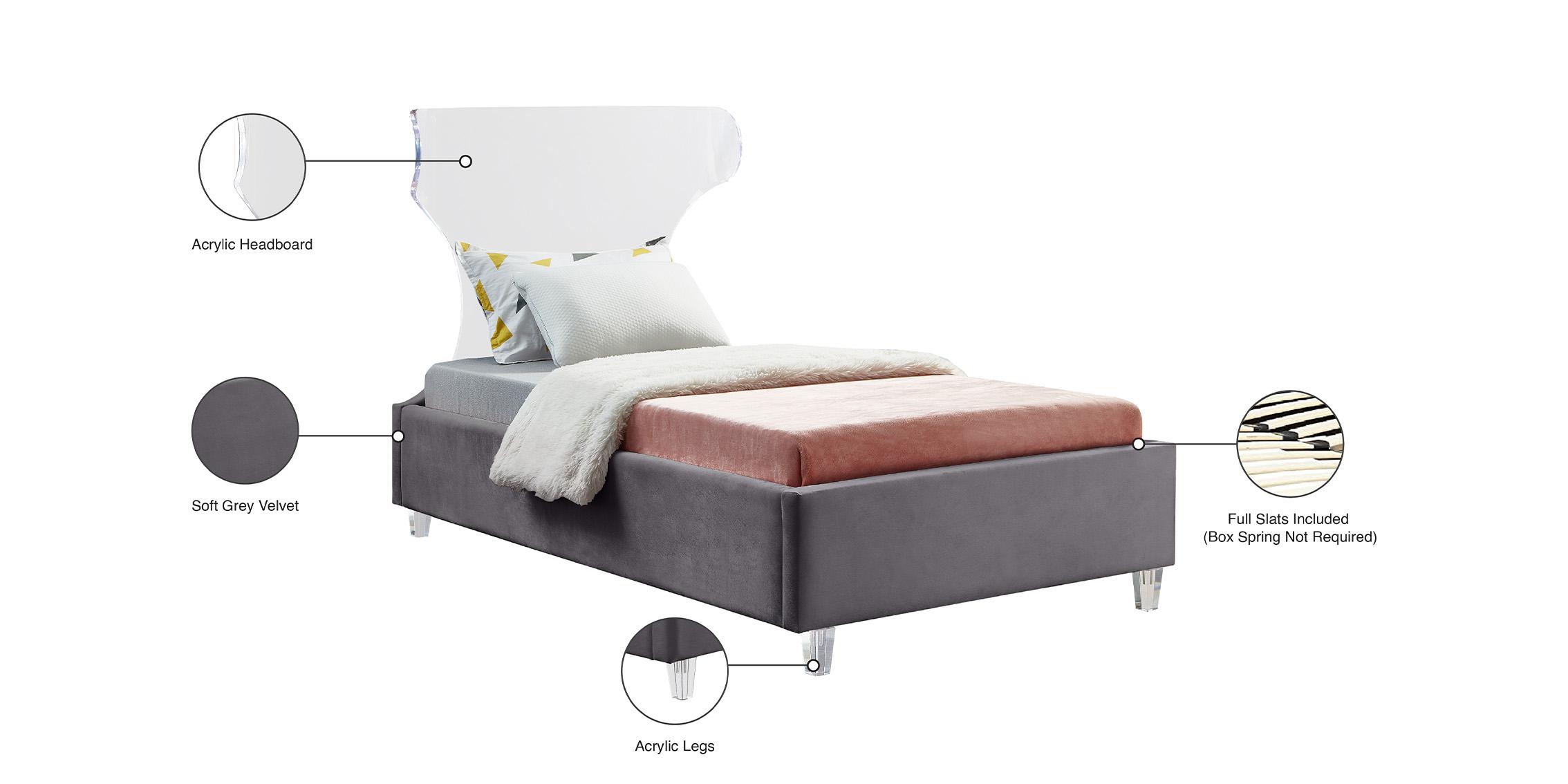 

    
Meridian Furniture GHOST GhostGrey-T Platform Bed Gray GhostGrey-T
