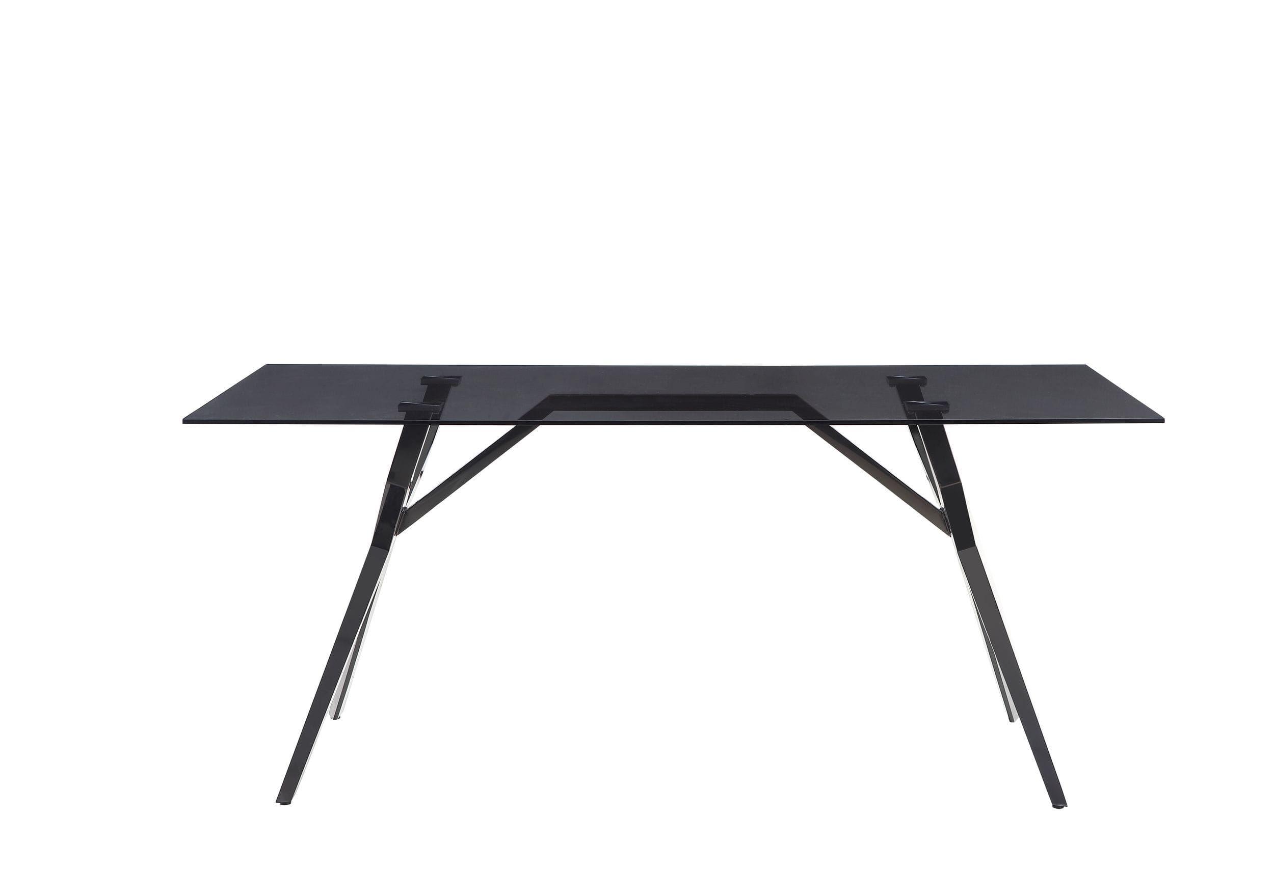 

    
VIG Furniture Darley Dining Table Gray/Black VGZAT119-BLK
