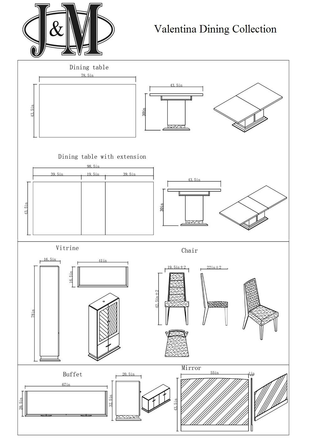 

    
SKU18452-8PC J&M Furniture Dining Table Set
