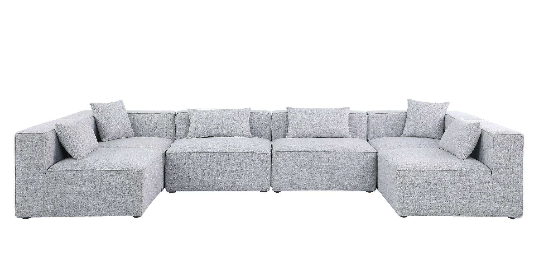 

    
Meridian Furniture CUBE 630Grey-Sec6D Modular Sectional Sofa Gray 630Grey-Sec6D
