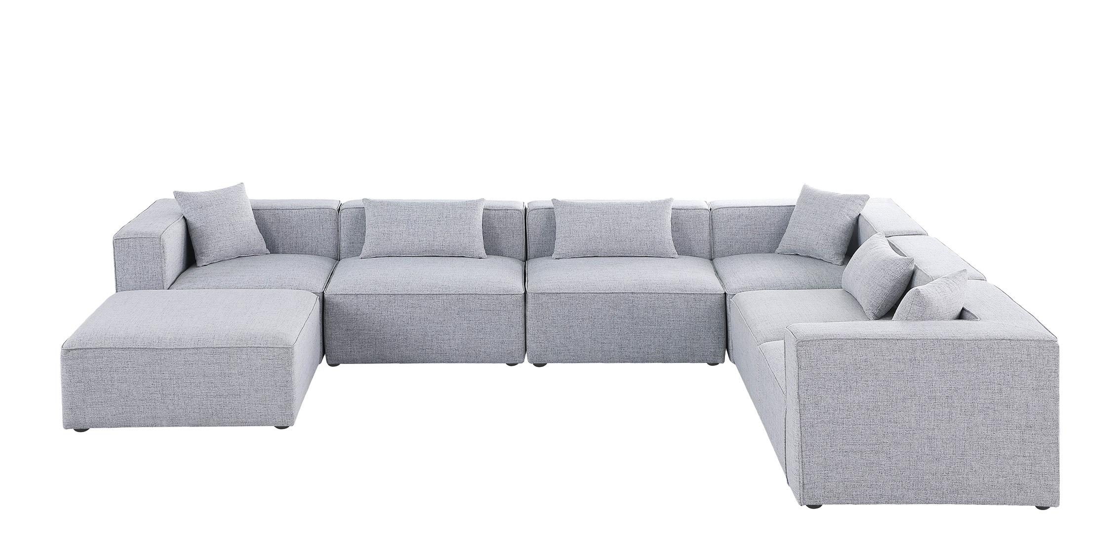 

    
Meridian Furniture CUBE 630Grey-Sec7A Modular Sectional Sofa Gray 630Grey-Sec7A
