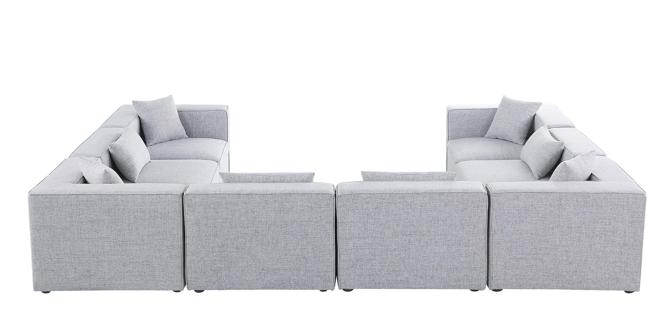 

        
Meridian Furniture CUBE 630Grey-Sec8A Modular Sectional Sofa Gray Linen 94308264349
