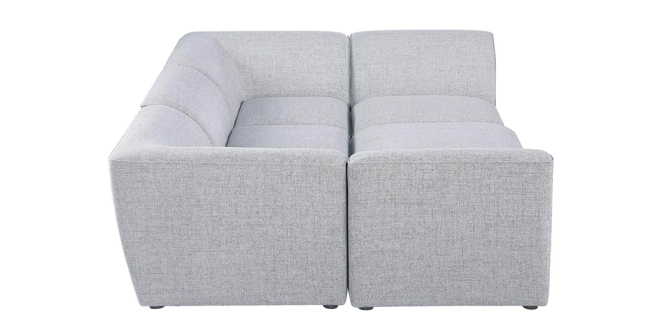 

    
683Grey-Sec6C Meridian Furniture Modular Sectional Sofa
