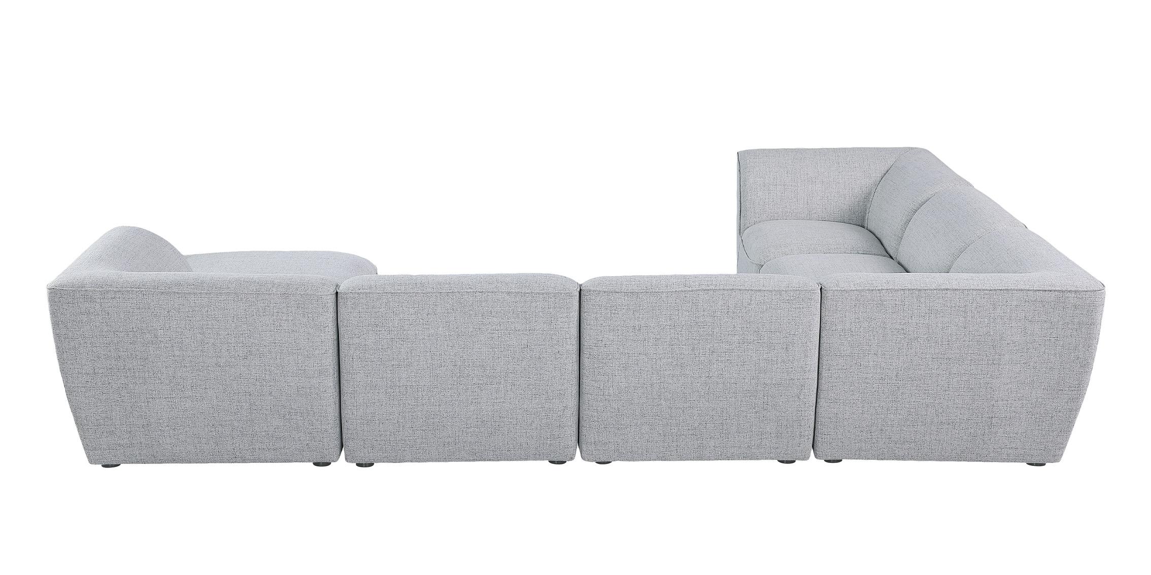

        
Meridian Furniture MIRAMAR 683Grey-Sec7A Modular Sectional Sofa Gray Linen 94308264769
