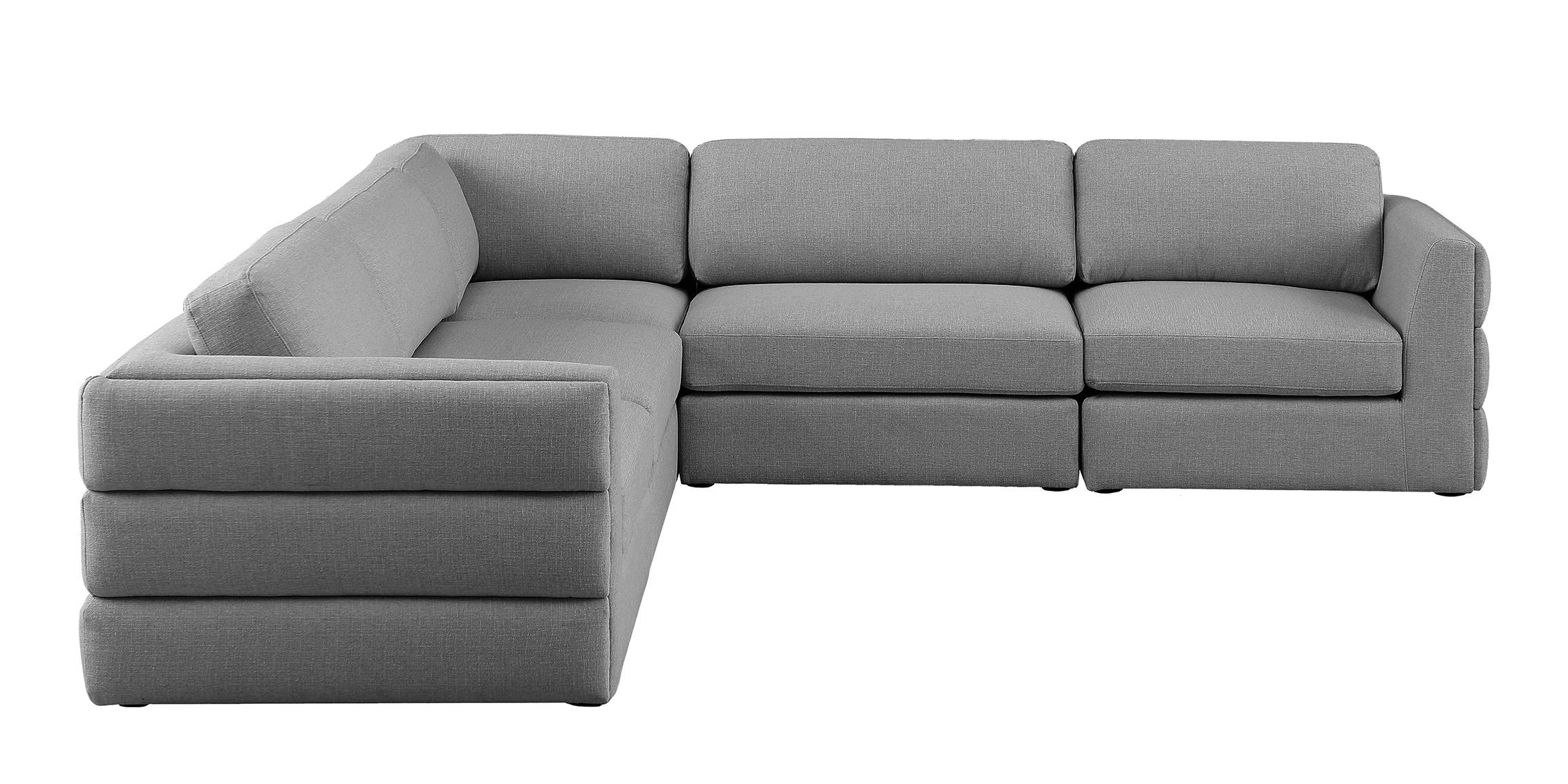 

    
Meridian Furniture BECKHAM 681Grey-Sec5D Modular Sectional Gray 681Grey-Sec5D
