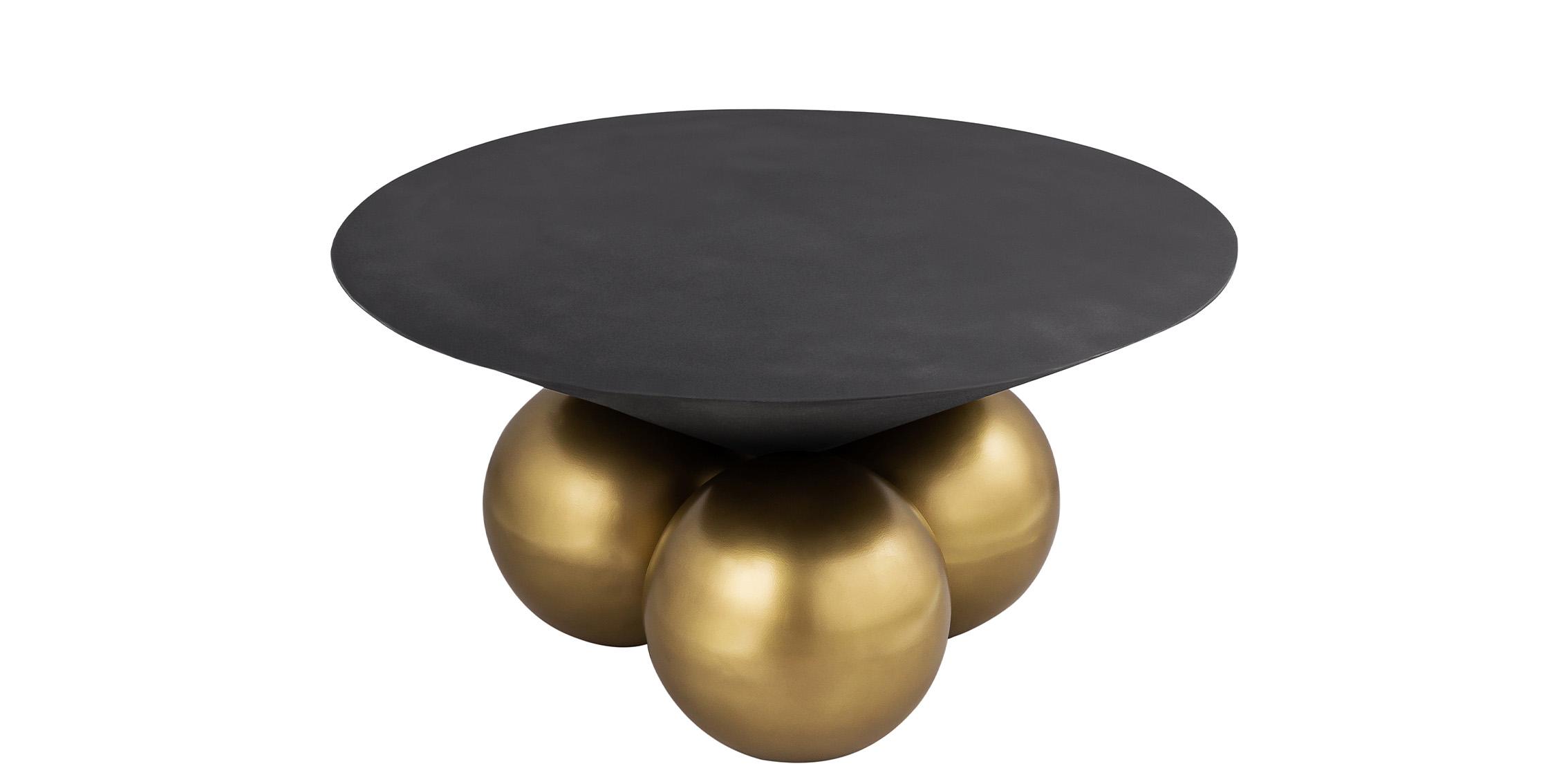 Contemporary, Modern Coffe Table NAPLES 265-C 265-C in Gray, Gold 